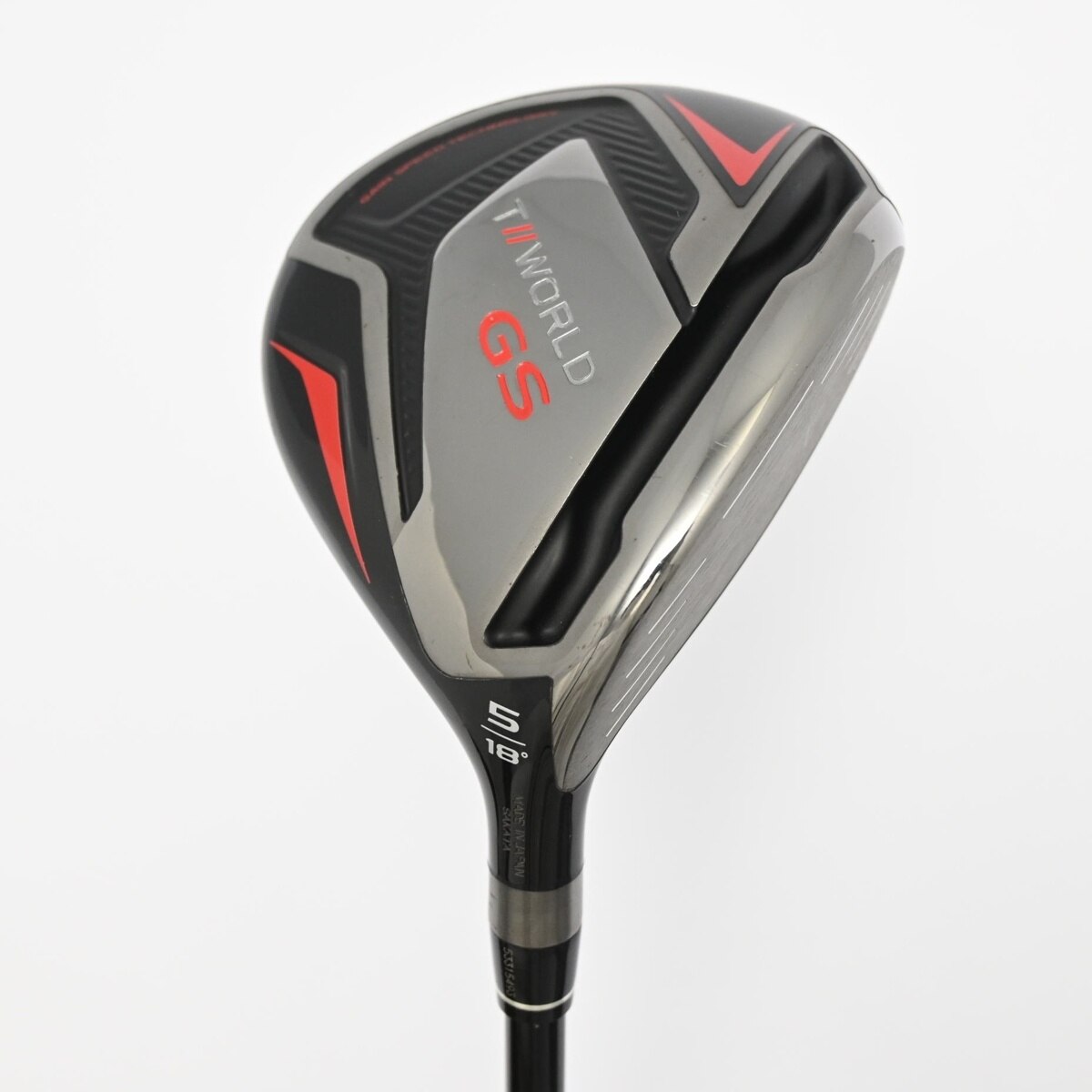 T//WORLD 　GS　フェアウェイウッド【５W　１８°】【Ｓ】新品未使用 中古】B：ホンマ T//WORLD GS フェアウェイウッド 5w ロフト18