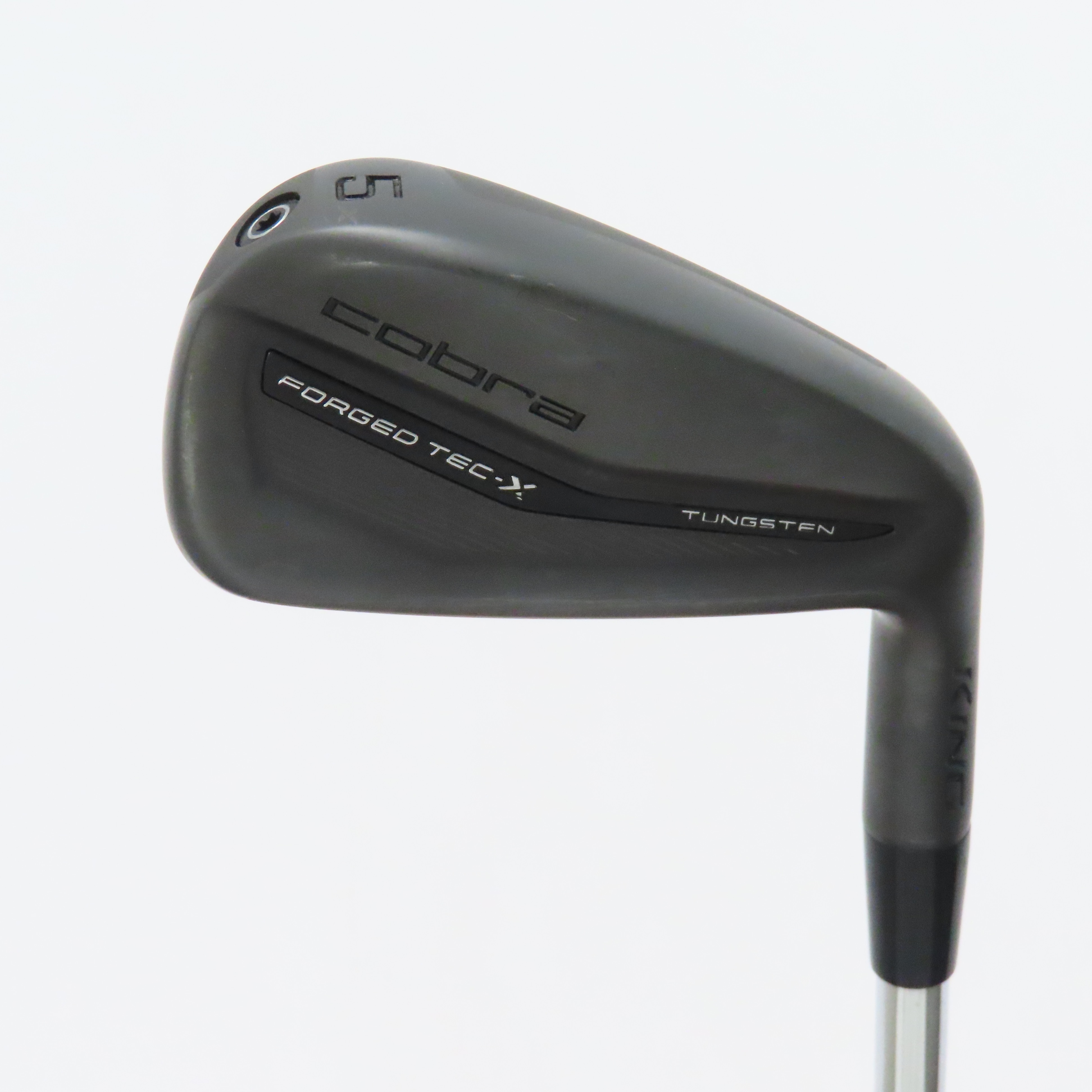 コブラ KING フォージド　TEC-X ブラック　DG　95 S200 ６本 中古】キングフィージドテック X BLACK(2023) アイアン Dynamic
