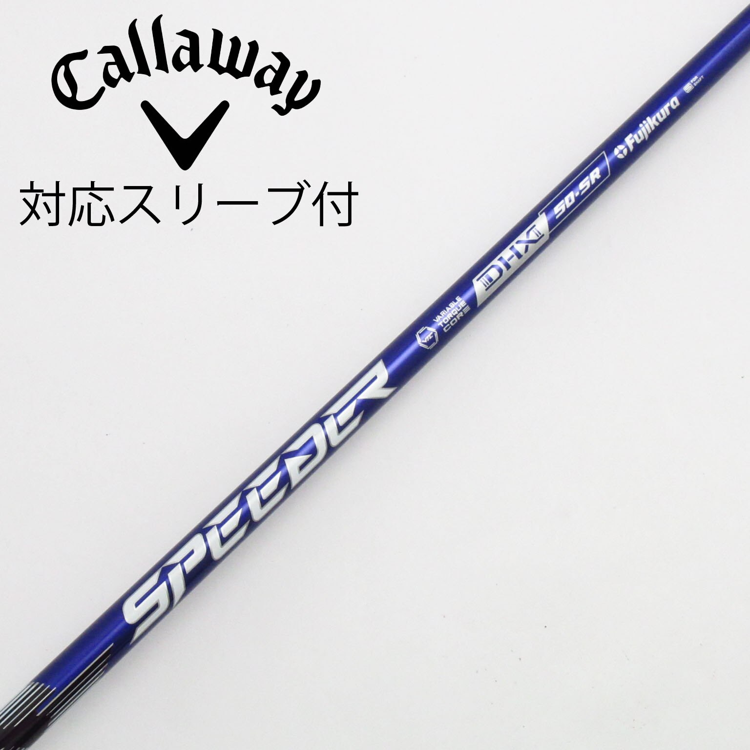 希少　SPEEDER NX VIOLET 50-SR キャロウェイスリーブ 中古】Speeder NX VIOLET ドライバー用_スリーブ付 Speeder NX