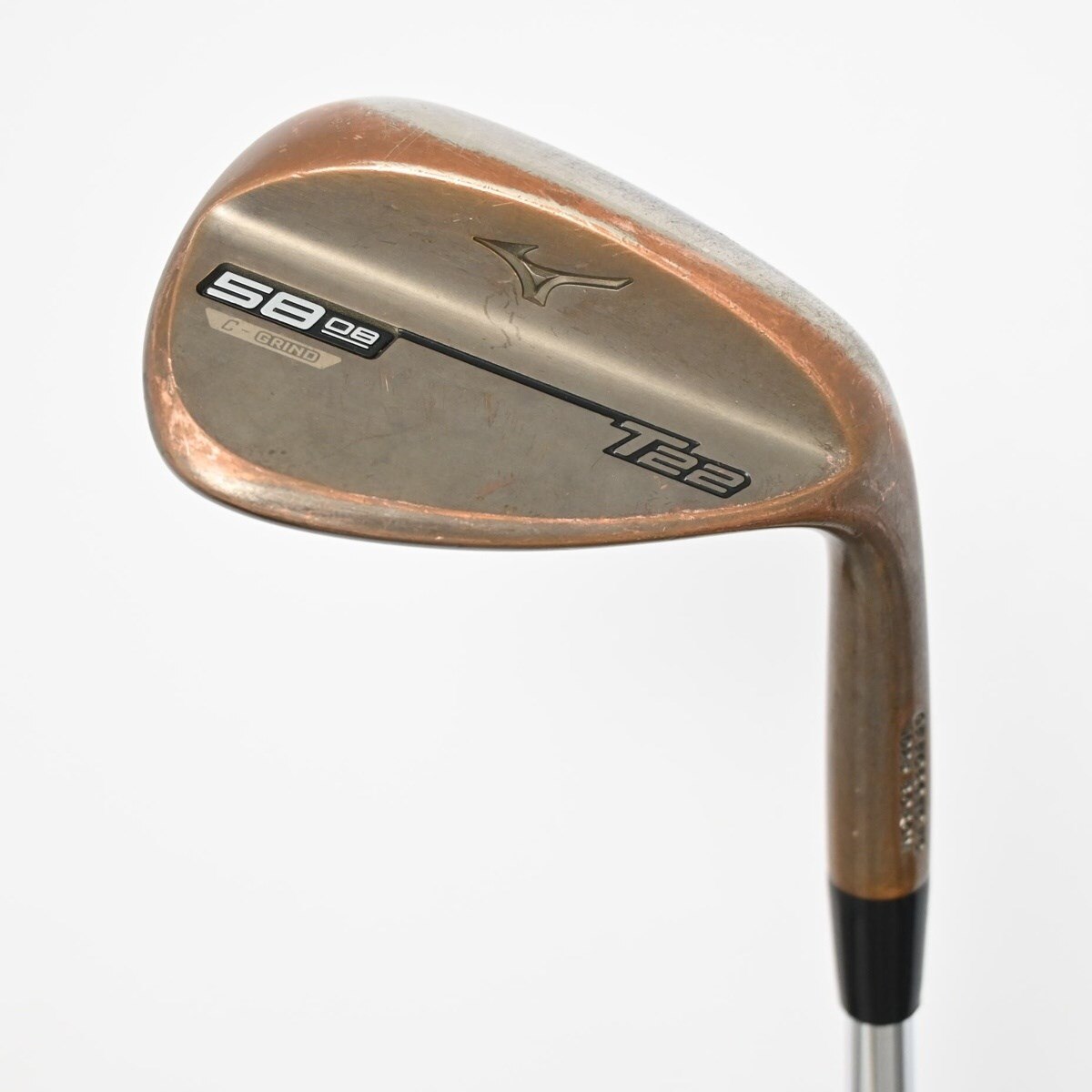 ミズノ T22 ウエッジ 58-12 デニムカッパー仕上げ DG HT S200 中古】T22 DENIM COPPER ウェッジ Dynamic Gold HT 58-08 S200 D