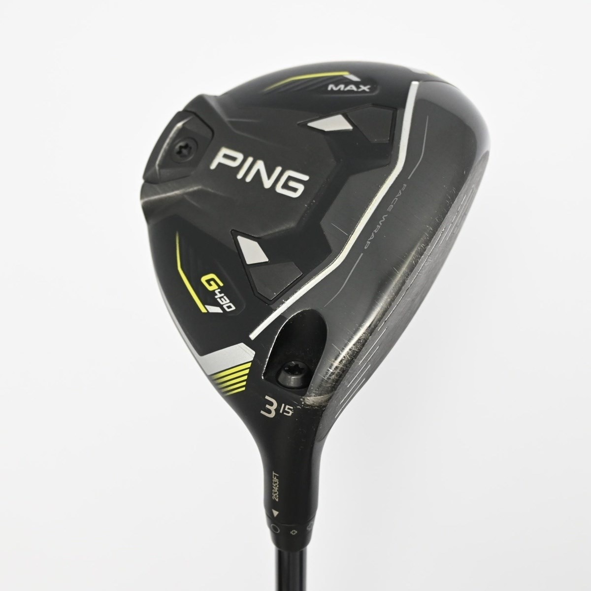 PING G430フェアウェイ5ウッド 純正ツアーブラック2.0 65X 中古】G430 MAX フェアウェイウッド PING TOUR 2.0 BLACK 65 15