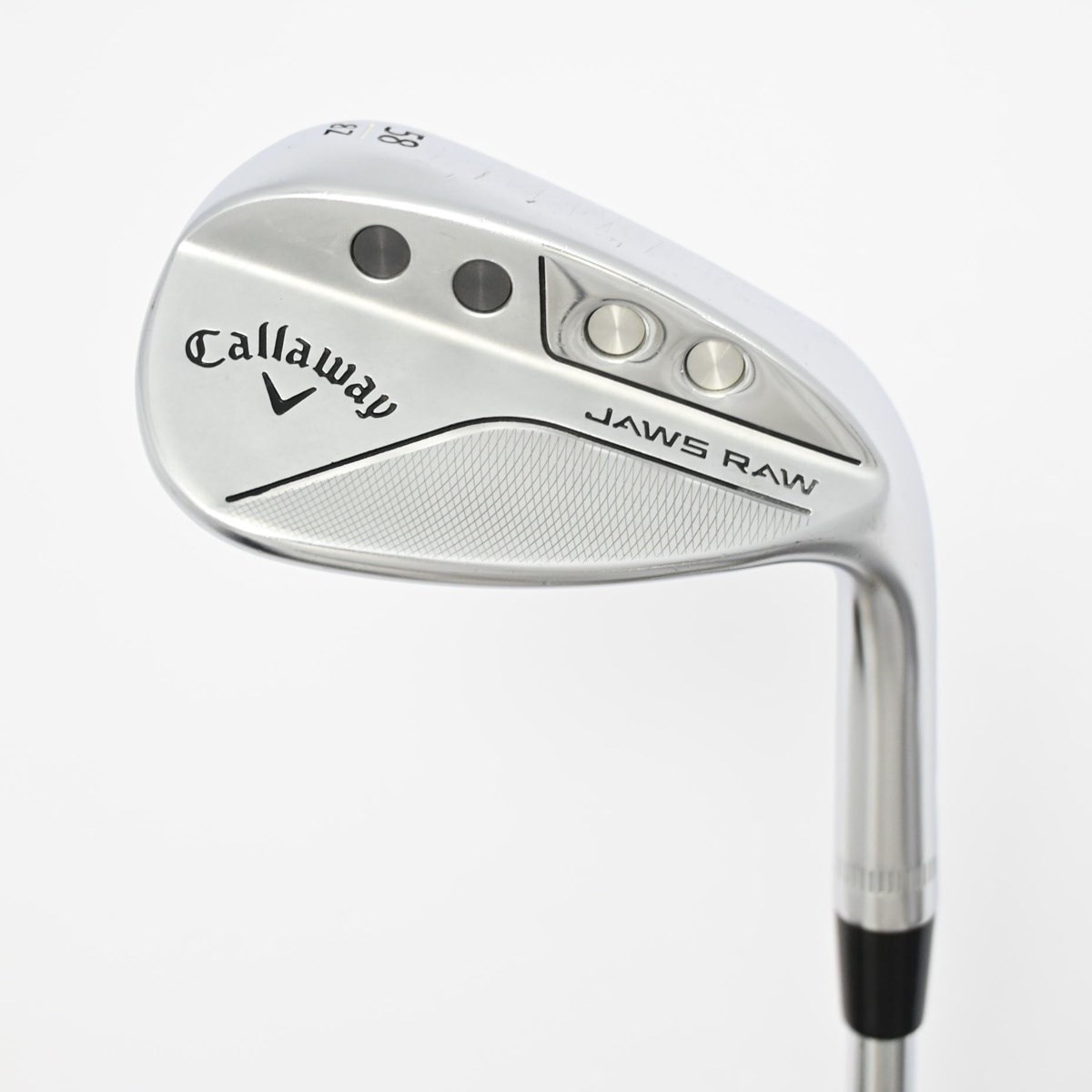 保証書付き ほぼ新品 Callaway jaws raw 58度 Xグラインド