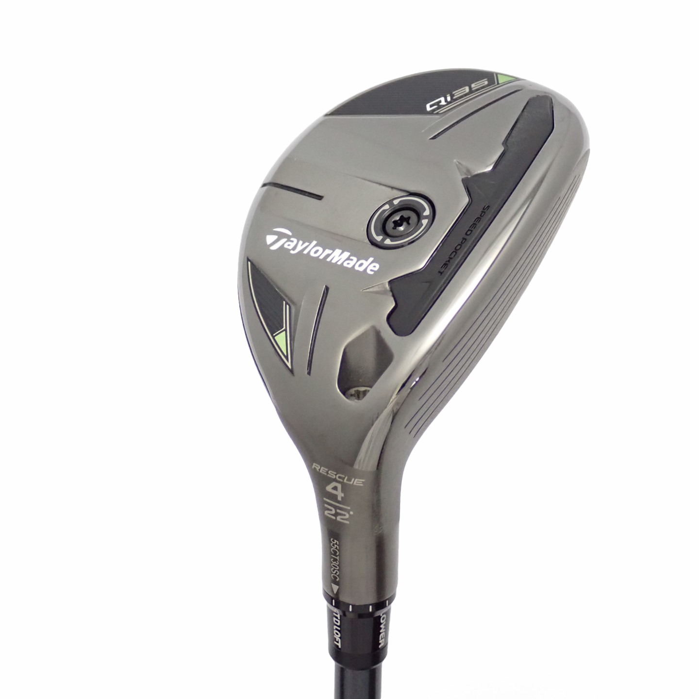 美品】Qi35 レスキュー 5U（25°）シャフト2本付 ショップ Qi35