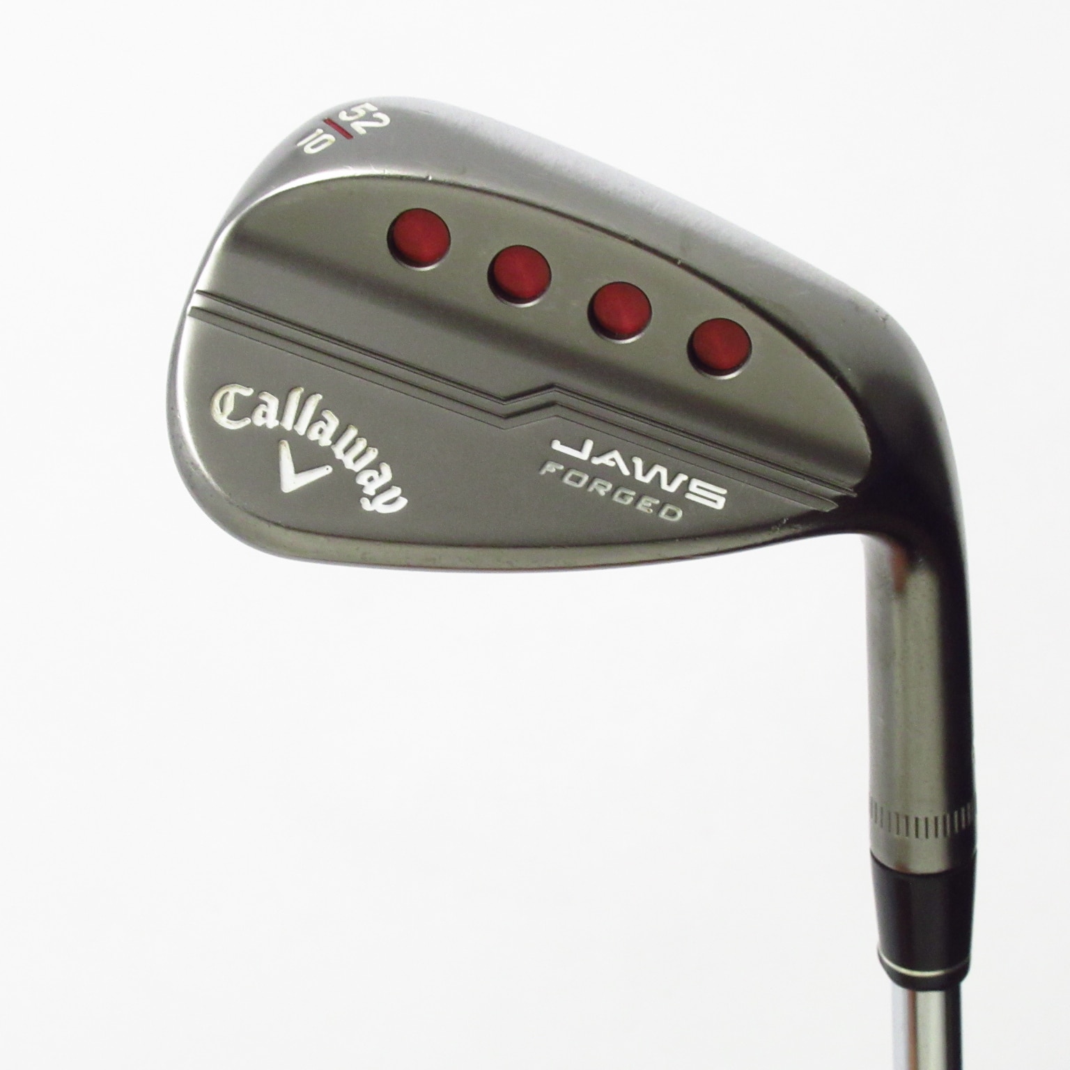 Callaway JAWS FORGED ツアーグレー　52°／10° 中古】JAWS フォージド ツアーグレー仕上げ ウェッジ Dynamic Gold HT