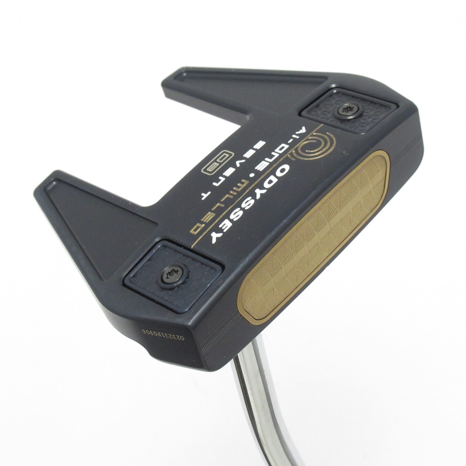 中古】Ai-ONE MILLED SEVEN T DB パター スチールシャフト 計測項目外