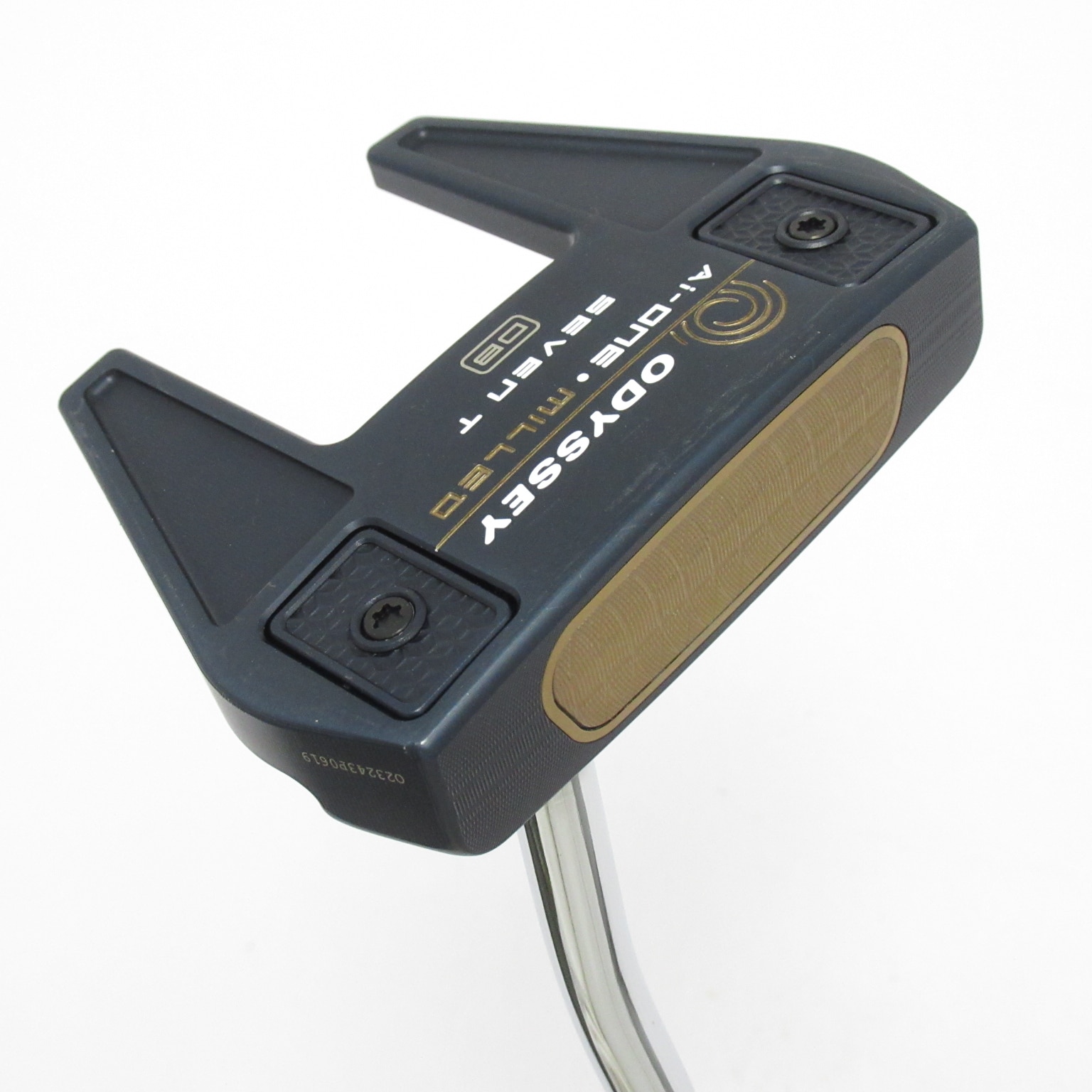 中古】Ai-ONE MILLED SEVEN T DB パター スチールシャフト 計測項目外