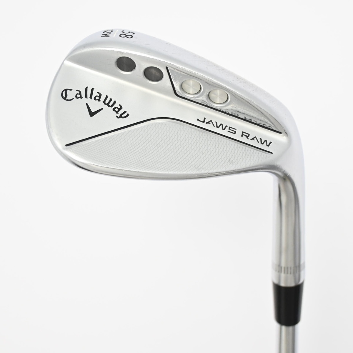 中古】JAWS RAW CROME US ウェッジ スチールシャフト 58-12 判別