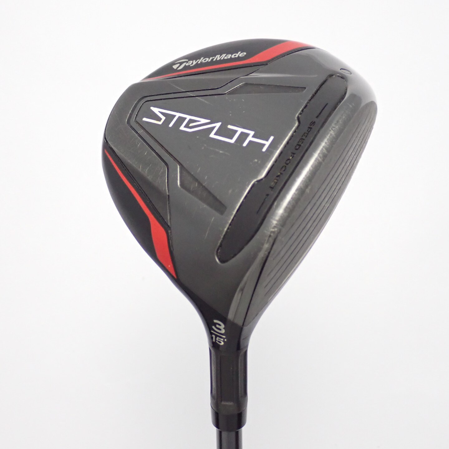 テーラーメイド STEALTH 3W 15° TENSEI RED TM50 中古】ステルス フェアウェイウッド TENSEI RED TM50(2022) 15 S