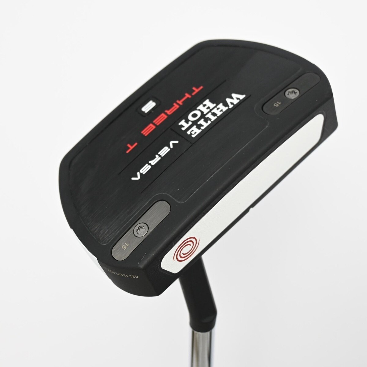 【中古ゴルフクラブ】オデッセイ　VERSA　ホワイト・ホット VERSA THREE T S パター カーボンスチール複合シャフト　シャフト：カーボ… 中古】ホワイト・ホット VERSA THREE T S パター カーボンスチール複合