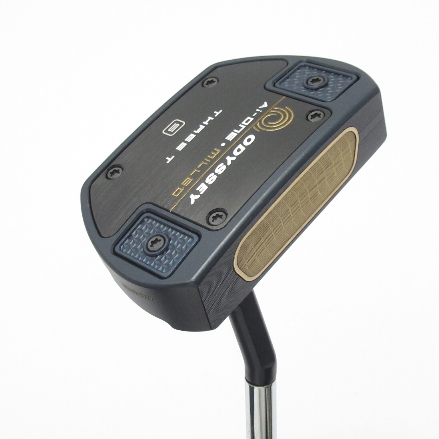 【中古ゴルフクラブ】オデッセイ　AI-ONE MILLED　Ai-ONE MILLED THREE T S パター スチールシャフト　シャフト：スチールシャフト 中古】Ai-ONE MILLED THREE T S パター (オデッセイ) AI-ONE MILLED