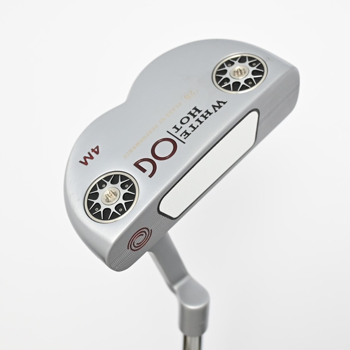 【中古ゴルフクラブ】オデッセイ　White Hot　ホワイトホット オージー #4M SLシャフト装着 パター カーボンスチール複合シャフト　シ… 中古】ホワイトホット オージー #4M SLシャフト装着 パター カーボン