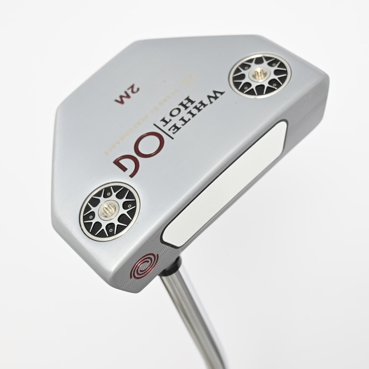 【中古ゴルフクラブ】オデッセイ　White Hot　ホワイトホット オージー #2M SLシャフト装着 パター カーボンスチール複合シャフト　シ… 中古】ホワイトホット オージー #2M SLシャフト装着 パター カーボン