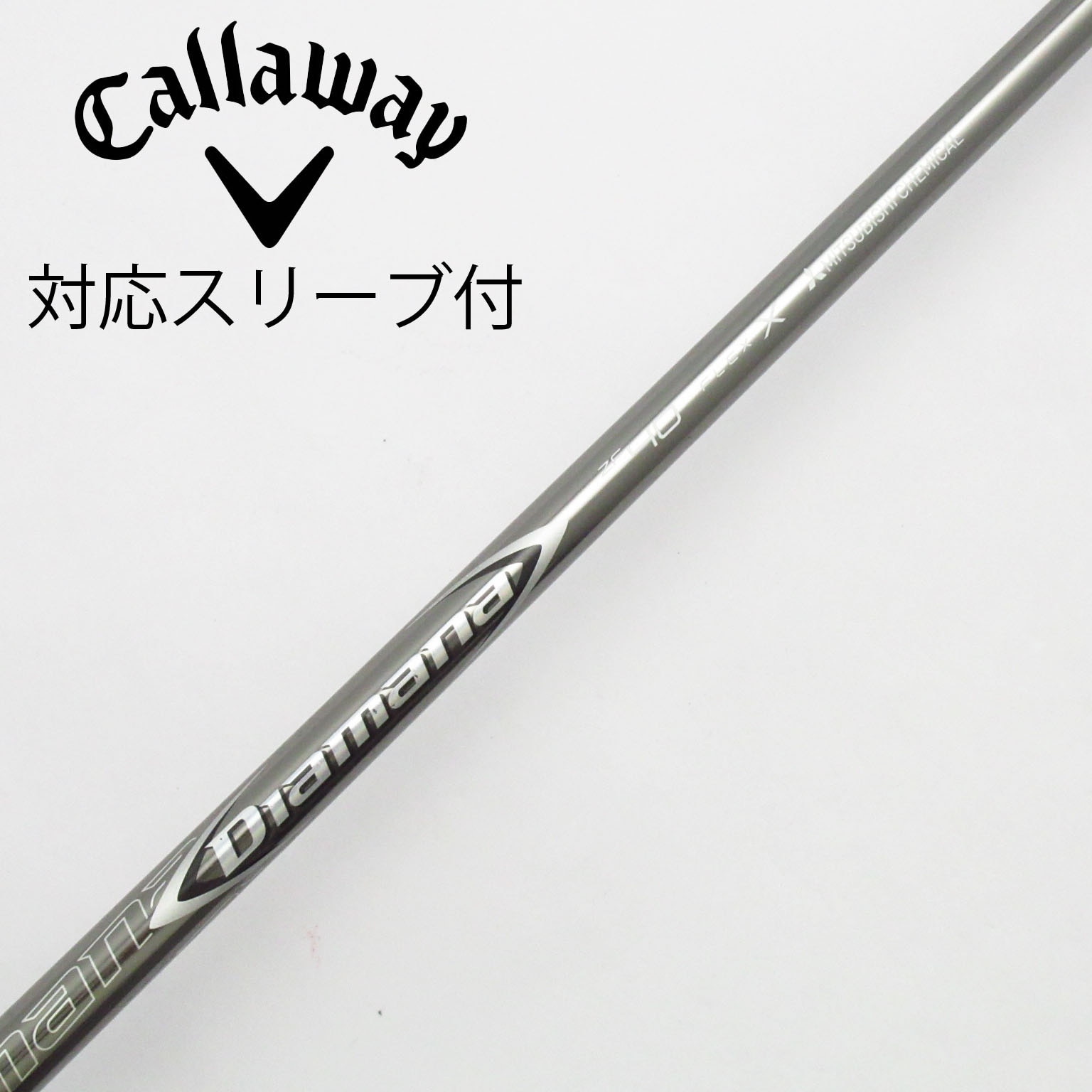 中古】Diamana ZF ドライバー用_スリーブ付 Diamana ZF40 X C