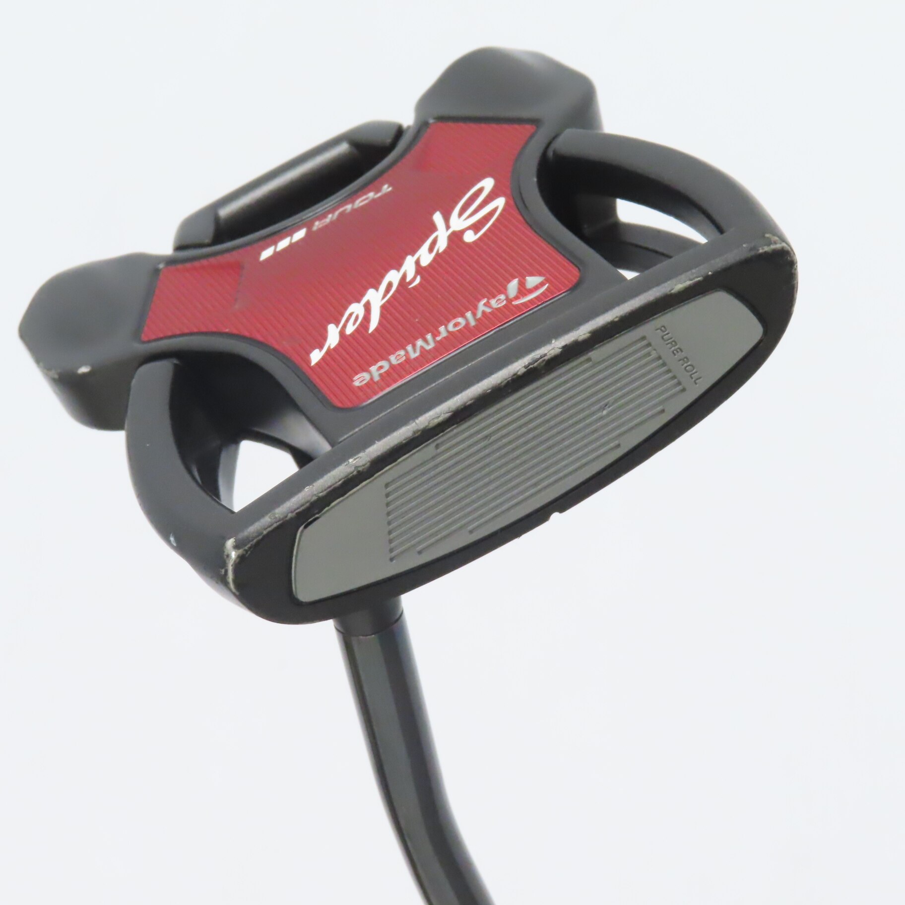 ゴルフパター 曲線状シャフト 黒 ゴルフパター 曲線状シャフト 黒