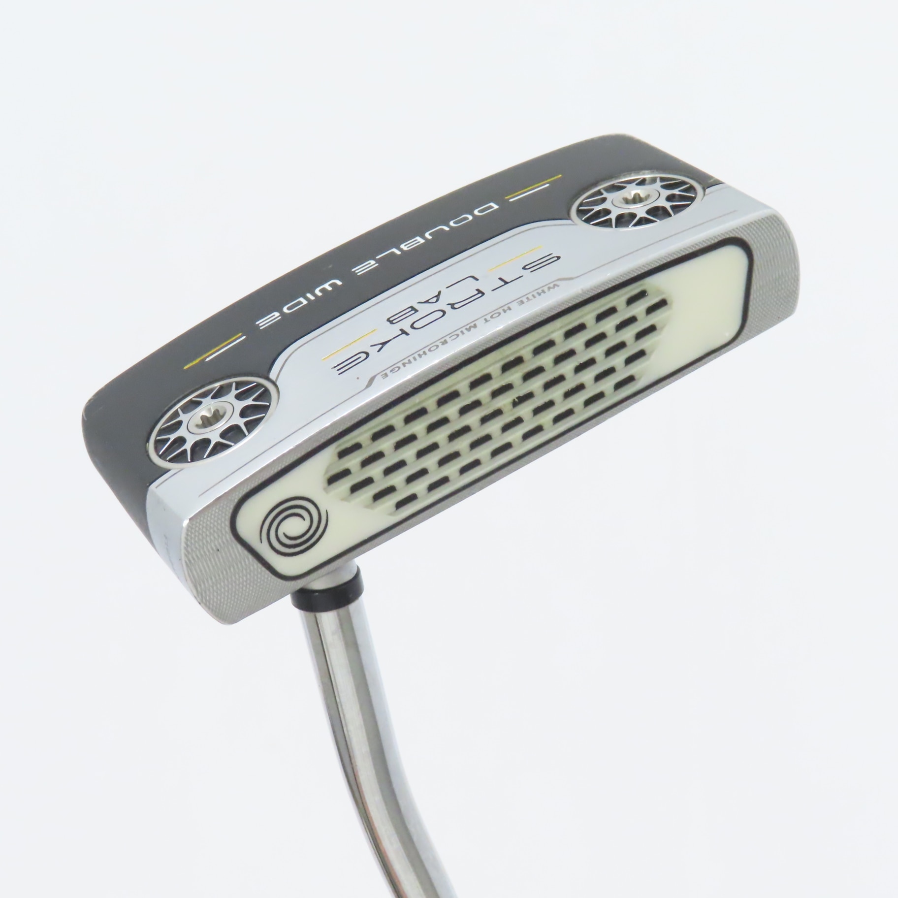 【中古ゴルフクラブ】オデッセイ　STROKE LAB　STROKE LAB(2019) DOUBLE WIDE パター カーボンスチール複合シャフト　シャフト：カーボ… 中古】STROKE LAB(2019) DOUBLE WIDE パター カーボンスチール複合