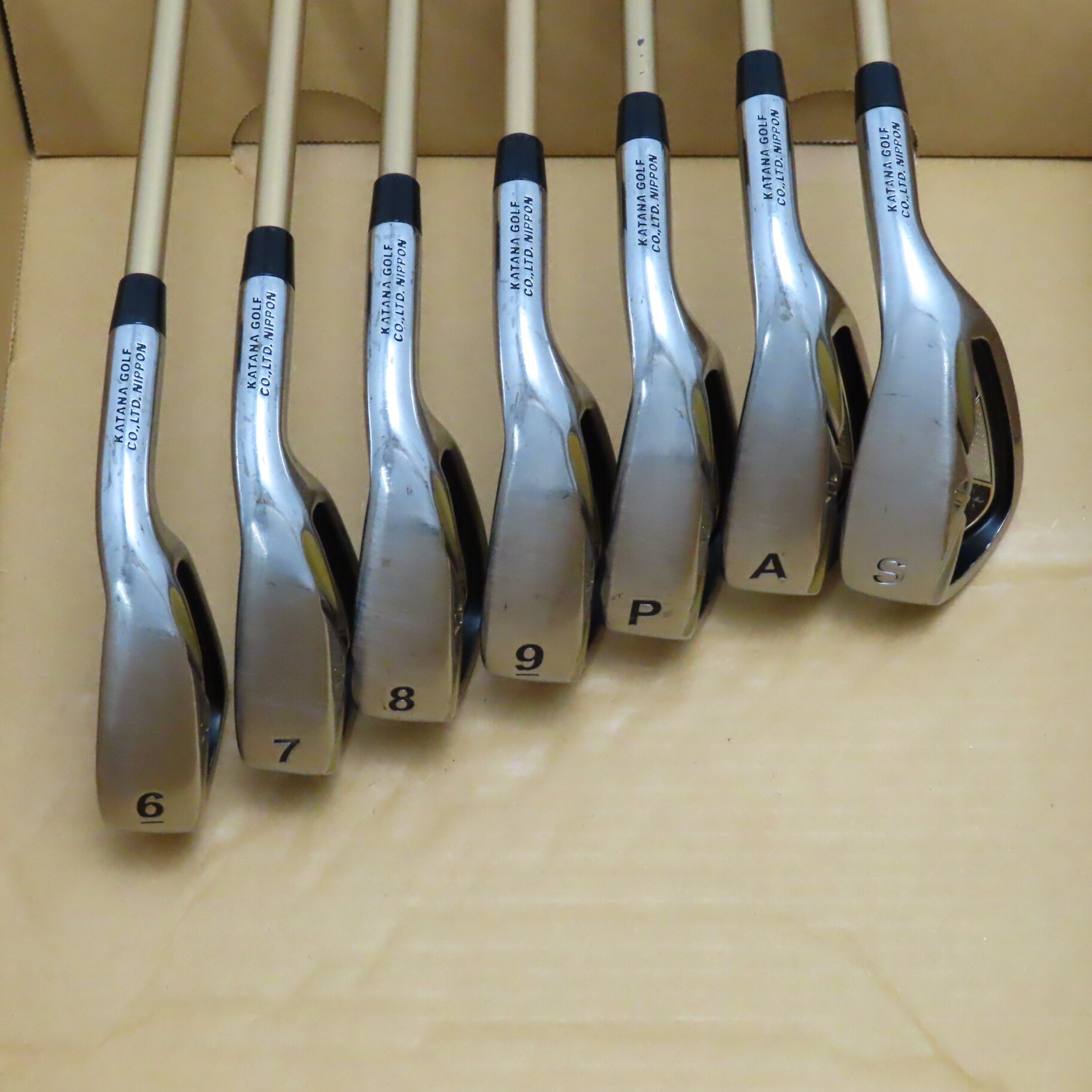 中古】SWORD SNIPER 589 アイアン カーボンシャフト 25 SR D(アイアン