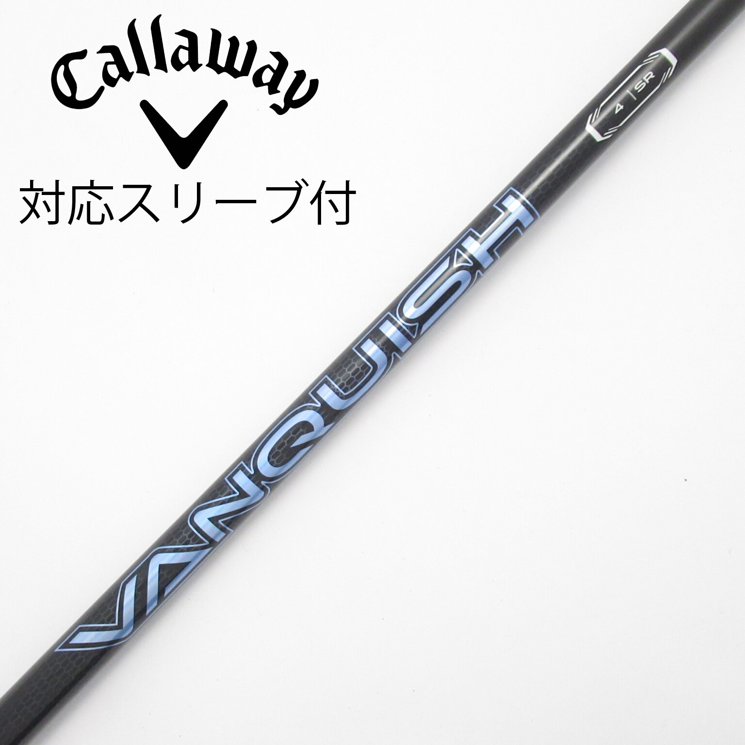 中古】VANQUISH ドライバー用_スリーブ付 VANQUISH 4 SR C