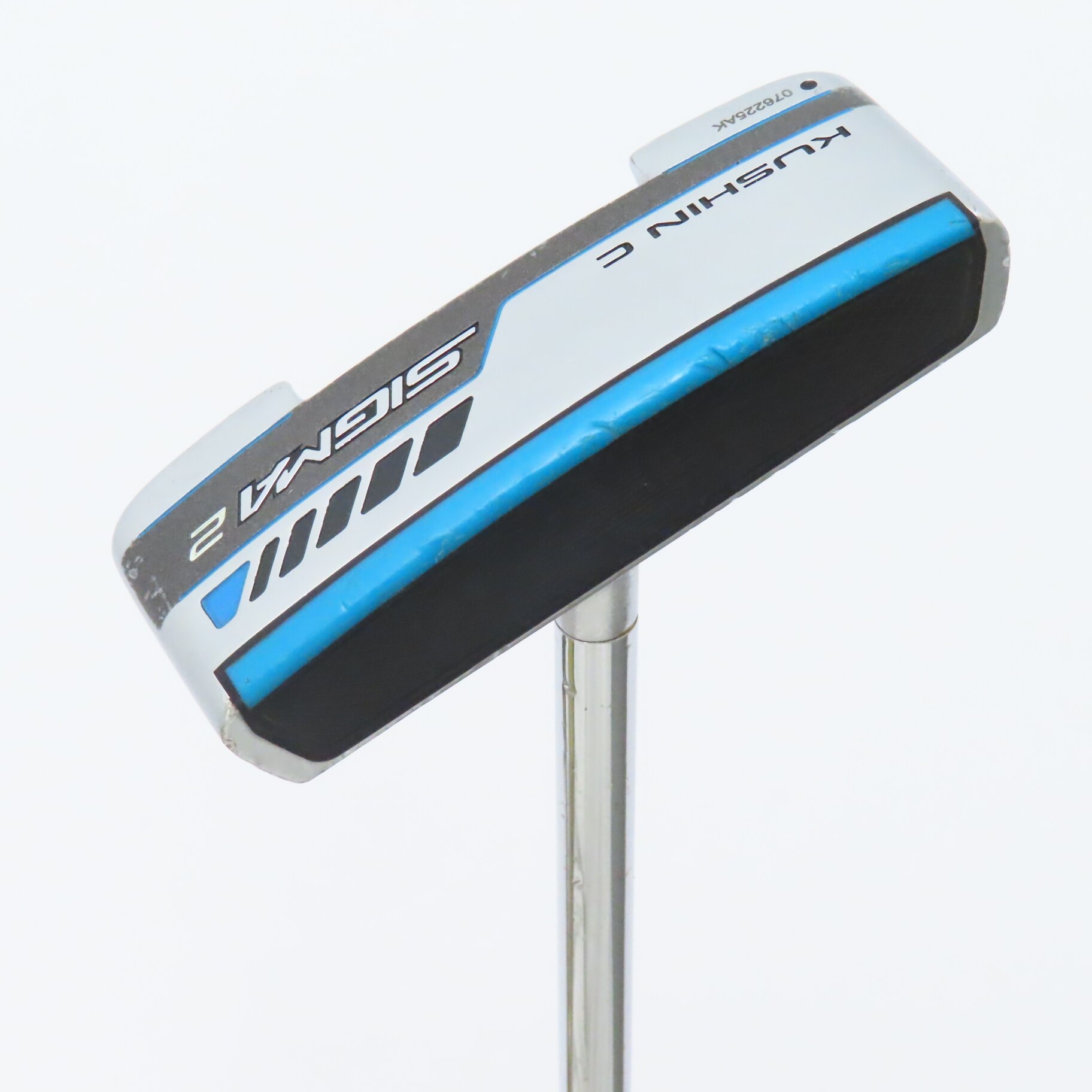 中古】SIGMA2 KUSHIN C プラチナム仕上げ パター スチールシャフト