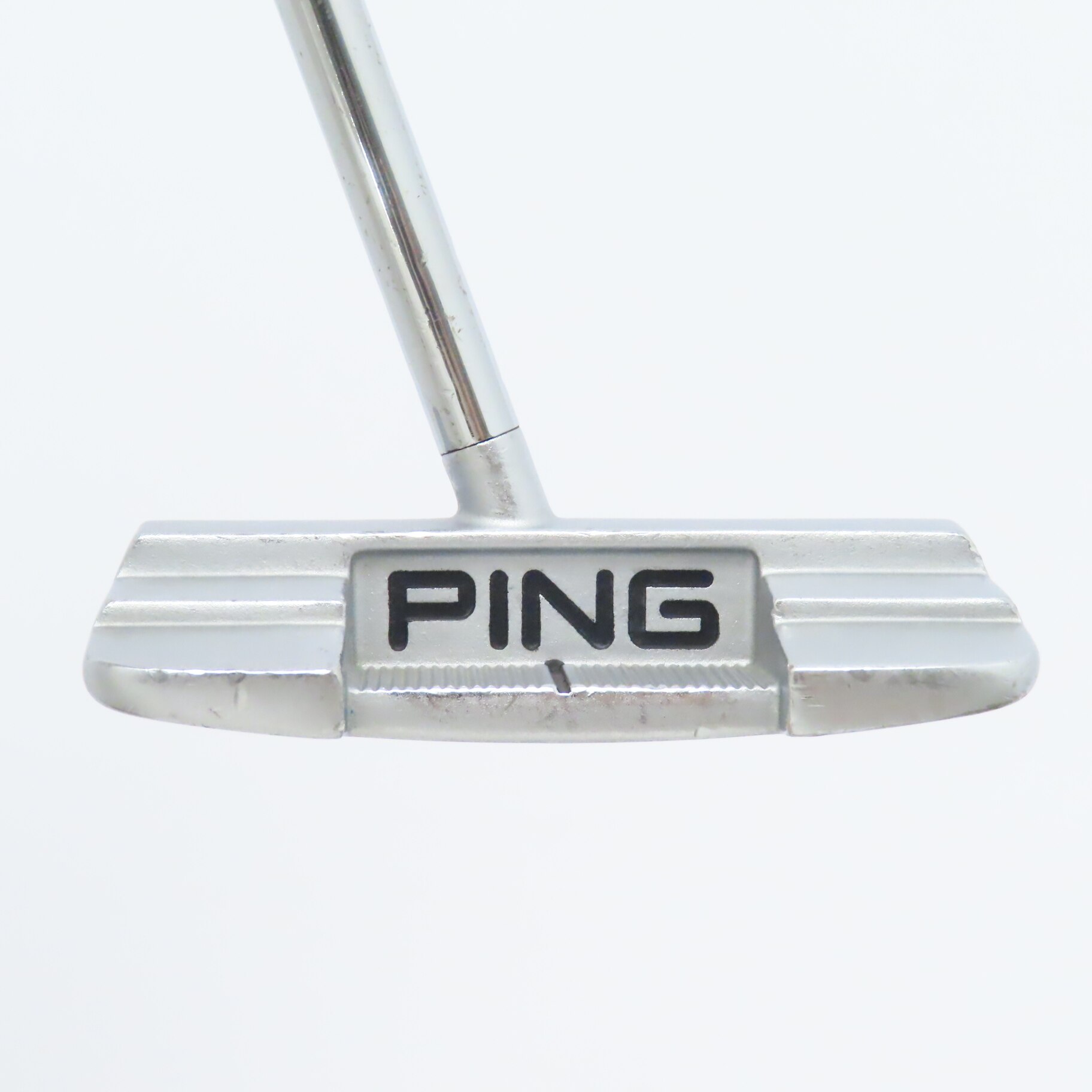 中古】SIGMA2 KUSHIN C プラチナム仕上げ パター スチールシャフト