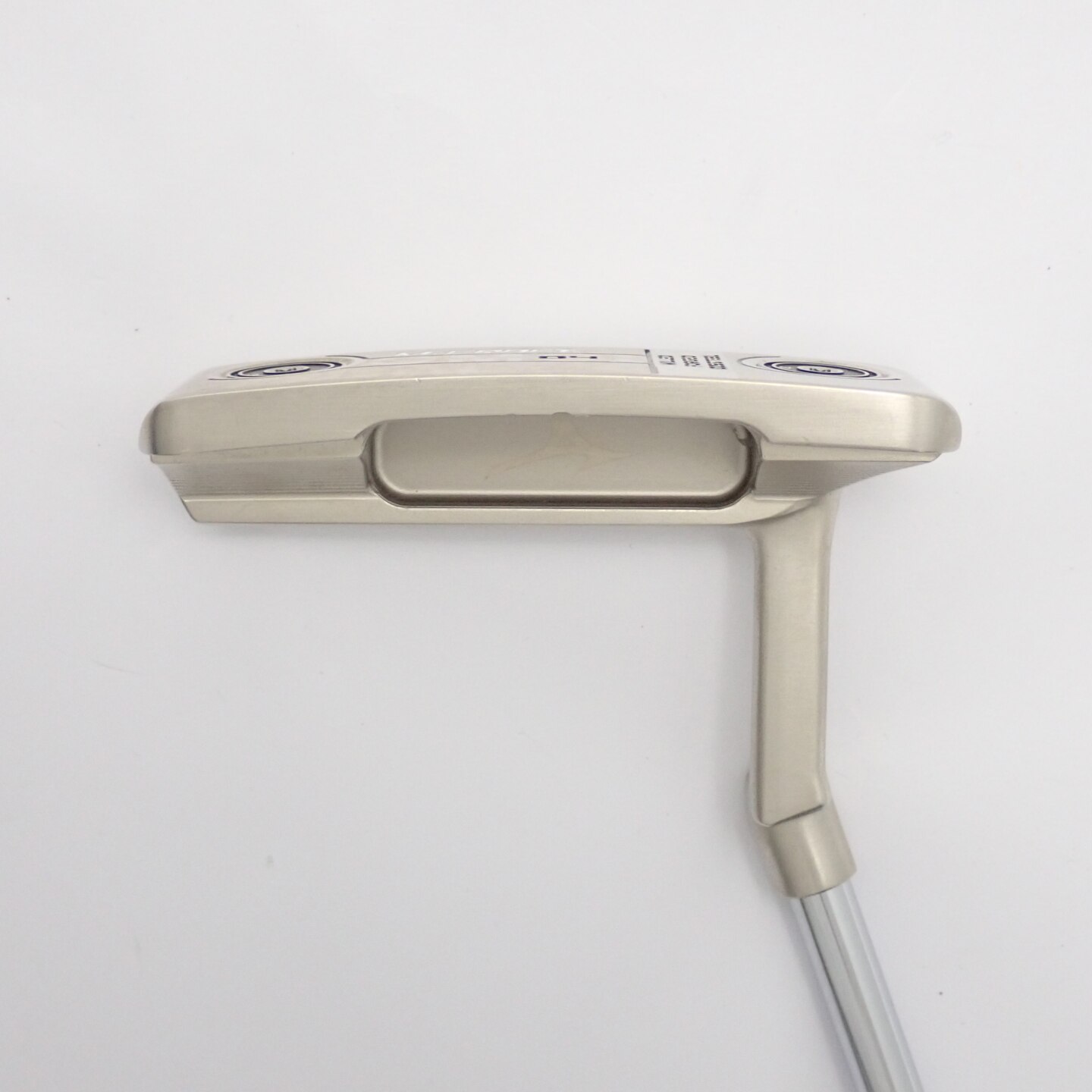 中古】M クラフト OMOI No.04 ダブルニッケル仕上げ パター スチール