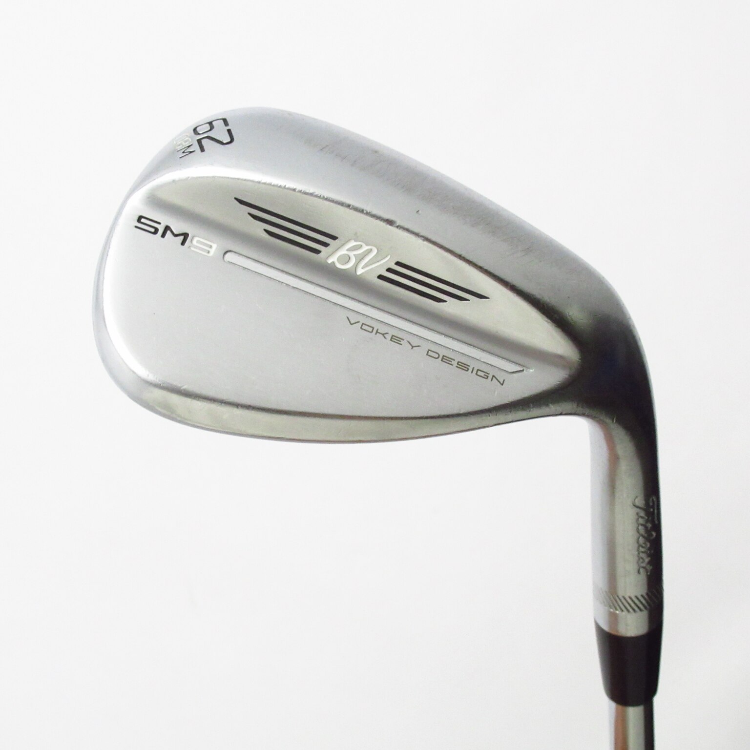 【中古】タイトリスト　ボーケイ　vokey SM9 ウエッジ 62° 中古】Vokey SM9 TOUR CHROME ウェッジ Dynamic Gold 62-08