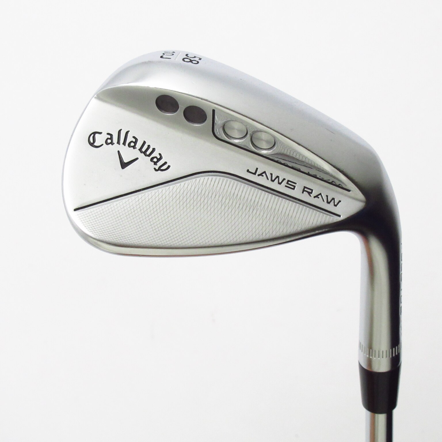 中古】JAWS RAW Jグラインド クロムメッキ仕上げ ウェッジ N.S.PRO