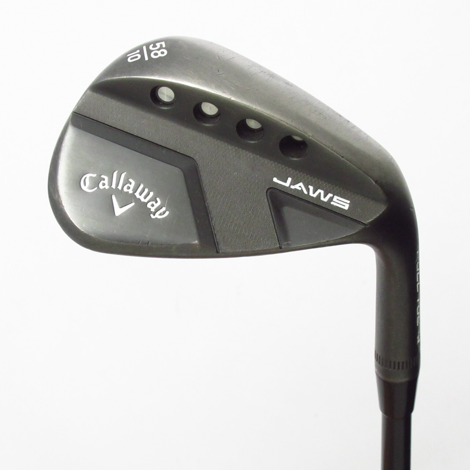 中古】JAWS FULL TOE BLACK ウェッジ Dynamic Gold TOUR ISSUE