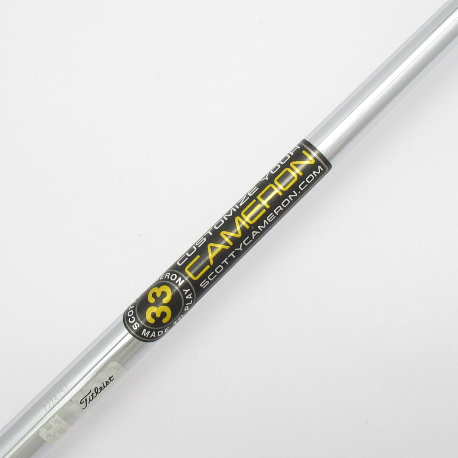 中古】19 ファントム X 5.5 パター スチールシャフト 計測項目外 計測
