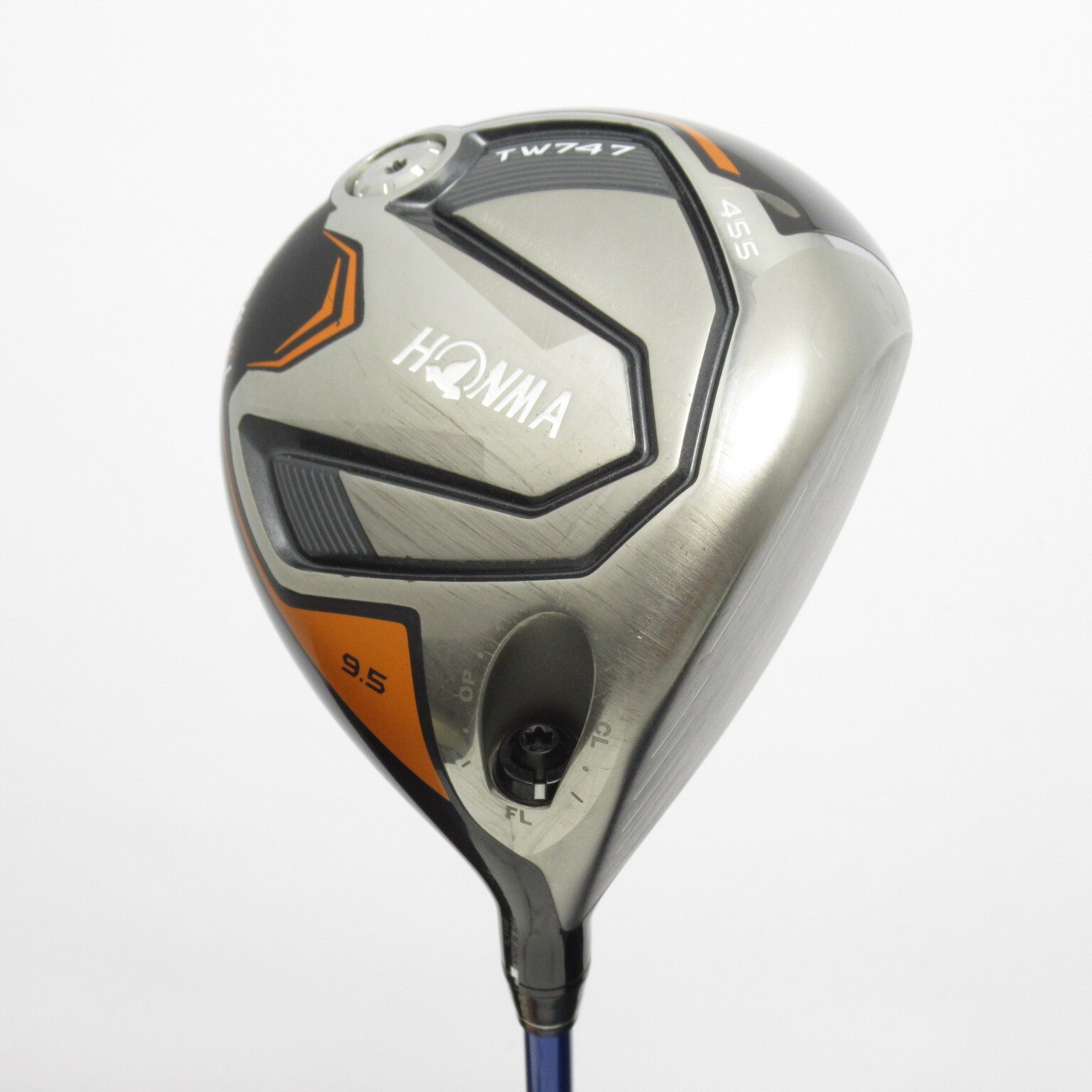 中古】TOURWORLD TW747 455 ドライバー (本間ゴルフ) ツアーワールド