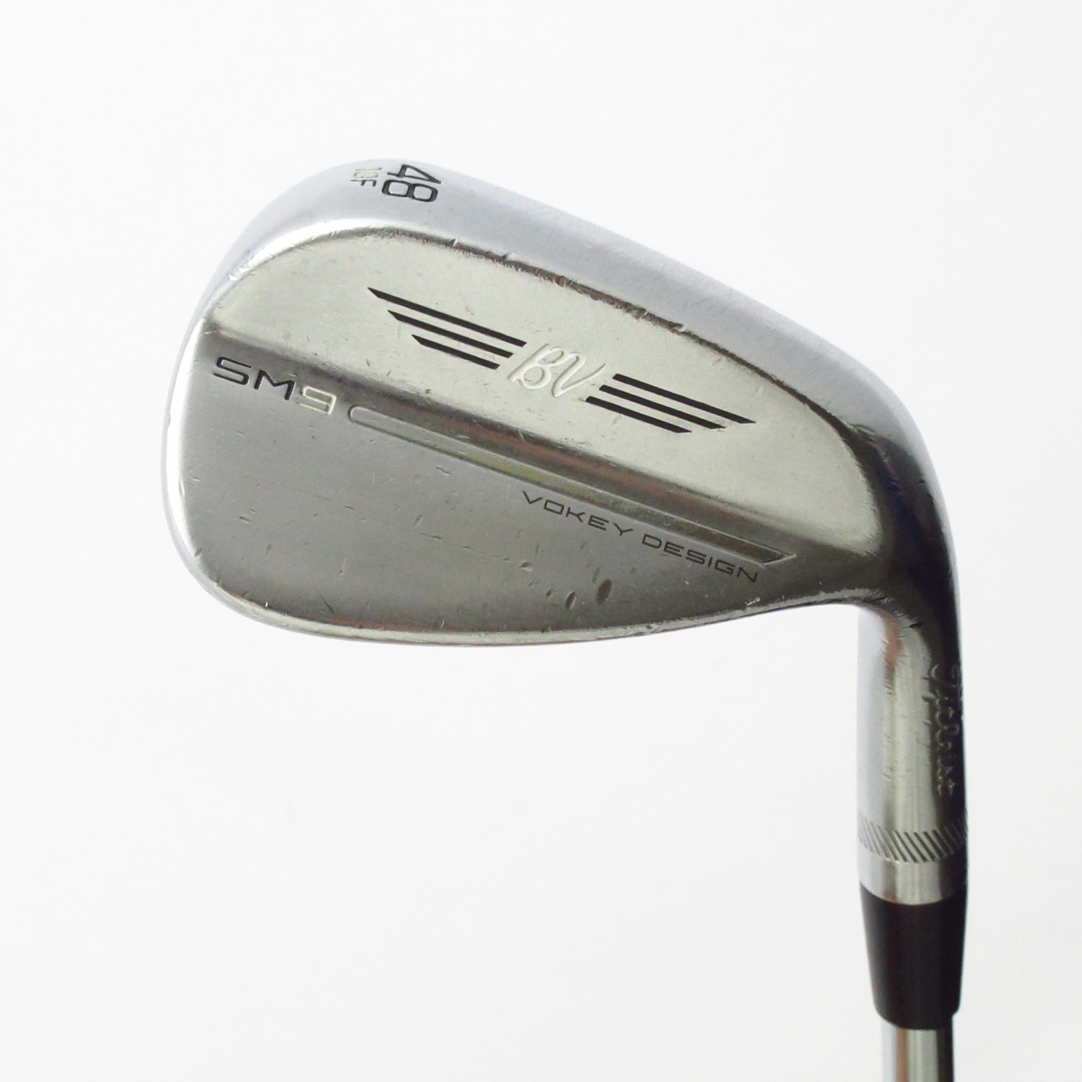 中古】Vokey SM9 TOUR CHROME ウェッジ スチールシャフト 48-10