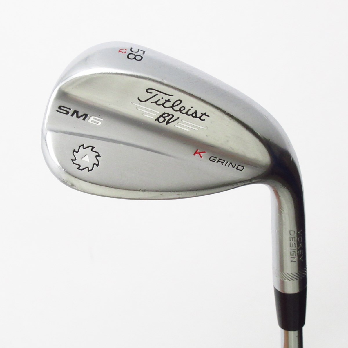 中古】Vokey SM6 ツアークローム K GRIND ウェッジ Dynamic Gold