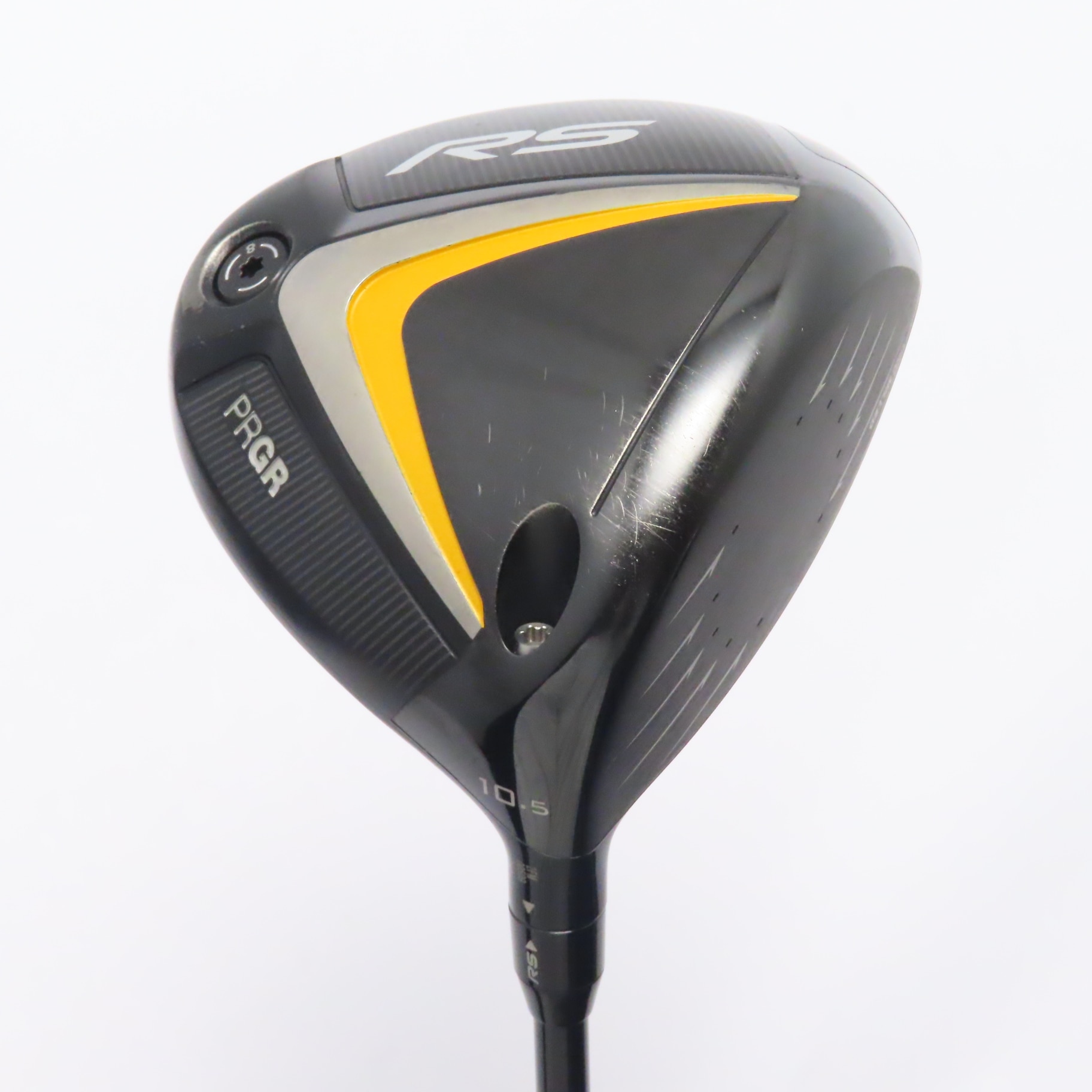 中古】RS JUST ドライバー Diamana FOR PRGR BLACK 10.5 SR CD