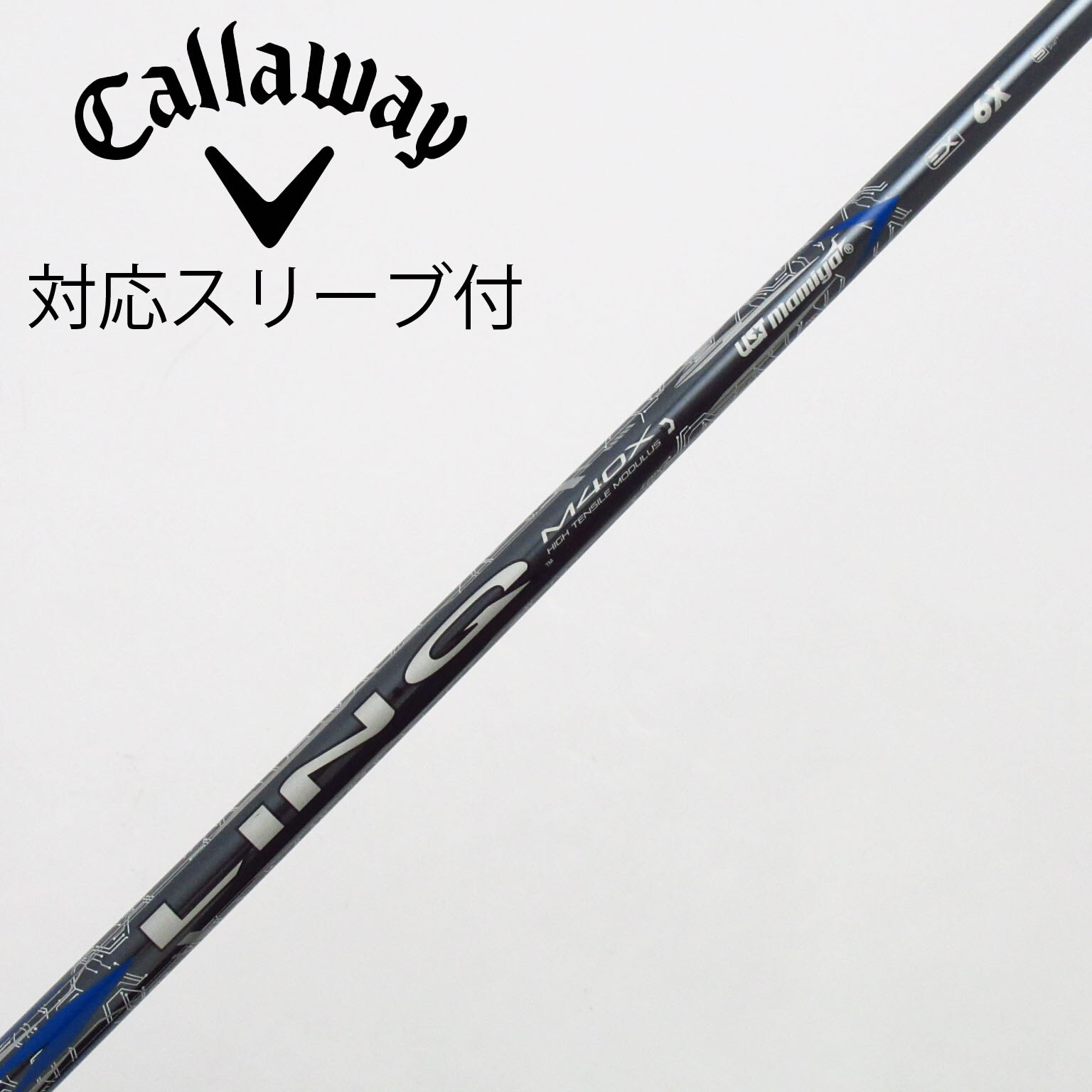 中古】LIN-Q BLUE EX ドライバー用_スリーブ付 LIN-Q BLUE EX 6