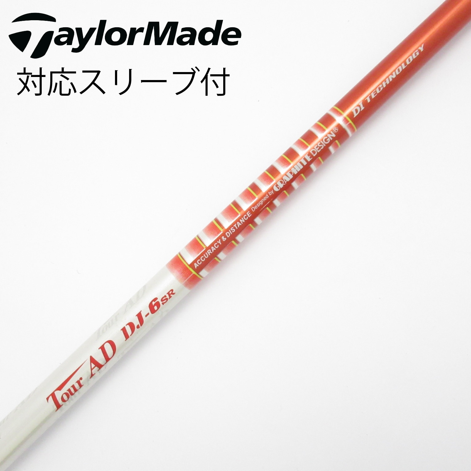 名器！TourAD DJ-6S 1W ドライバー 各種スリーブ+新品グリップ付 中古】Tour AD DJ ドライバー用_スリーブ付 Tour AD DJ-6 SR CD