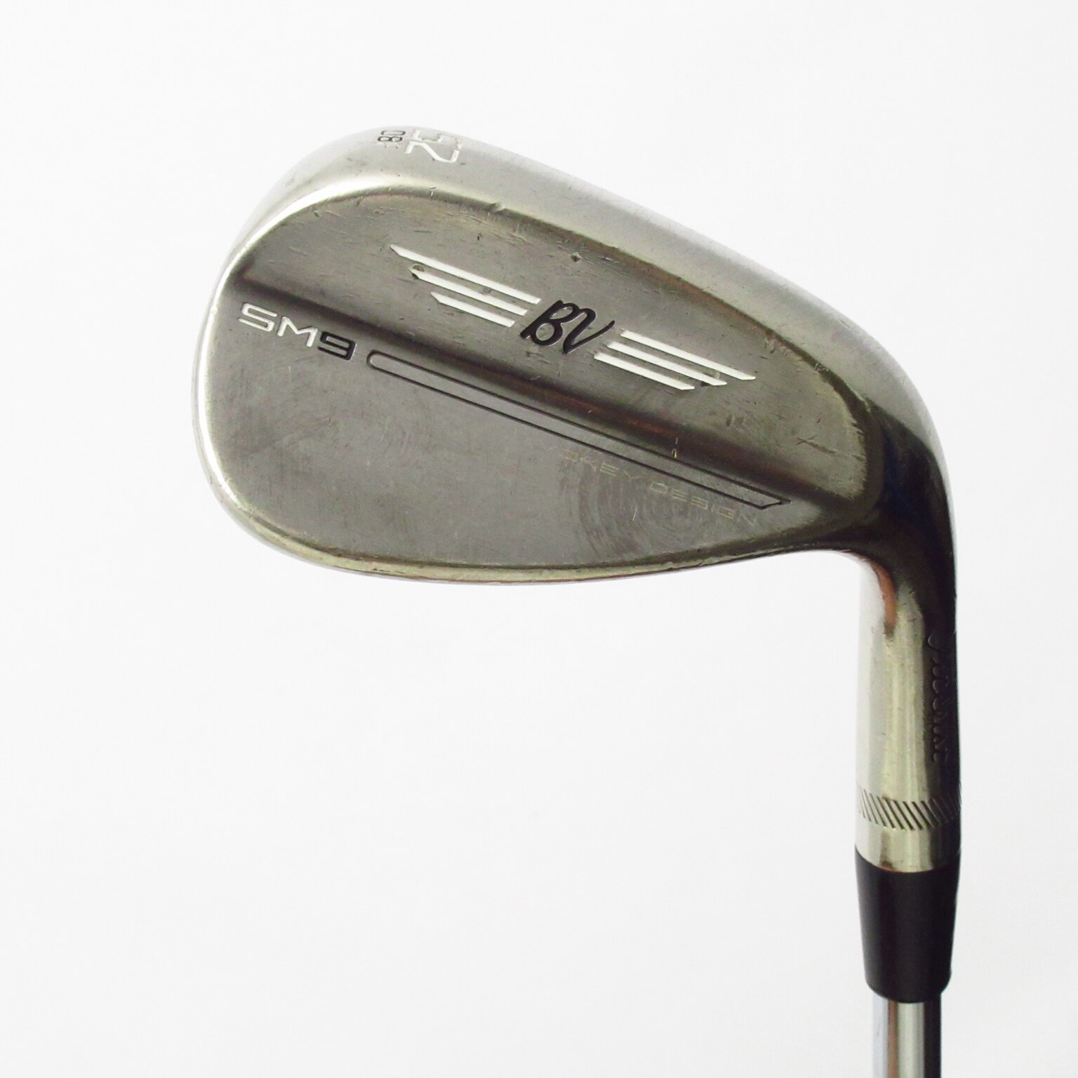 中古】Vokey SM9 BRASHED STEEL ウェッジ スチールシャフト 52