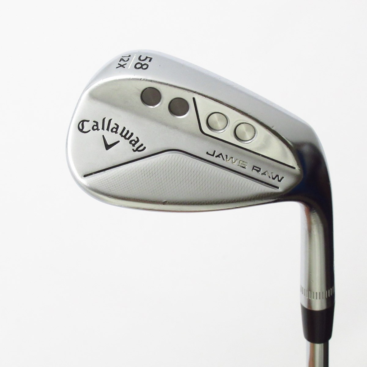 中古】JAWS RAW Xグラインド クロムメッキ仕上げ ウェッジ N.S.