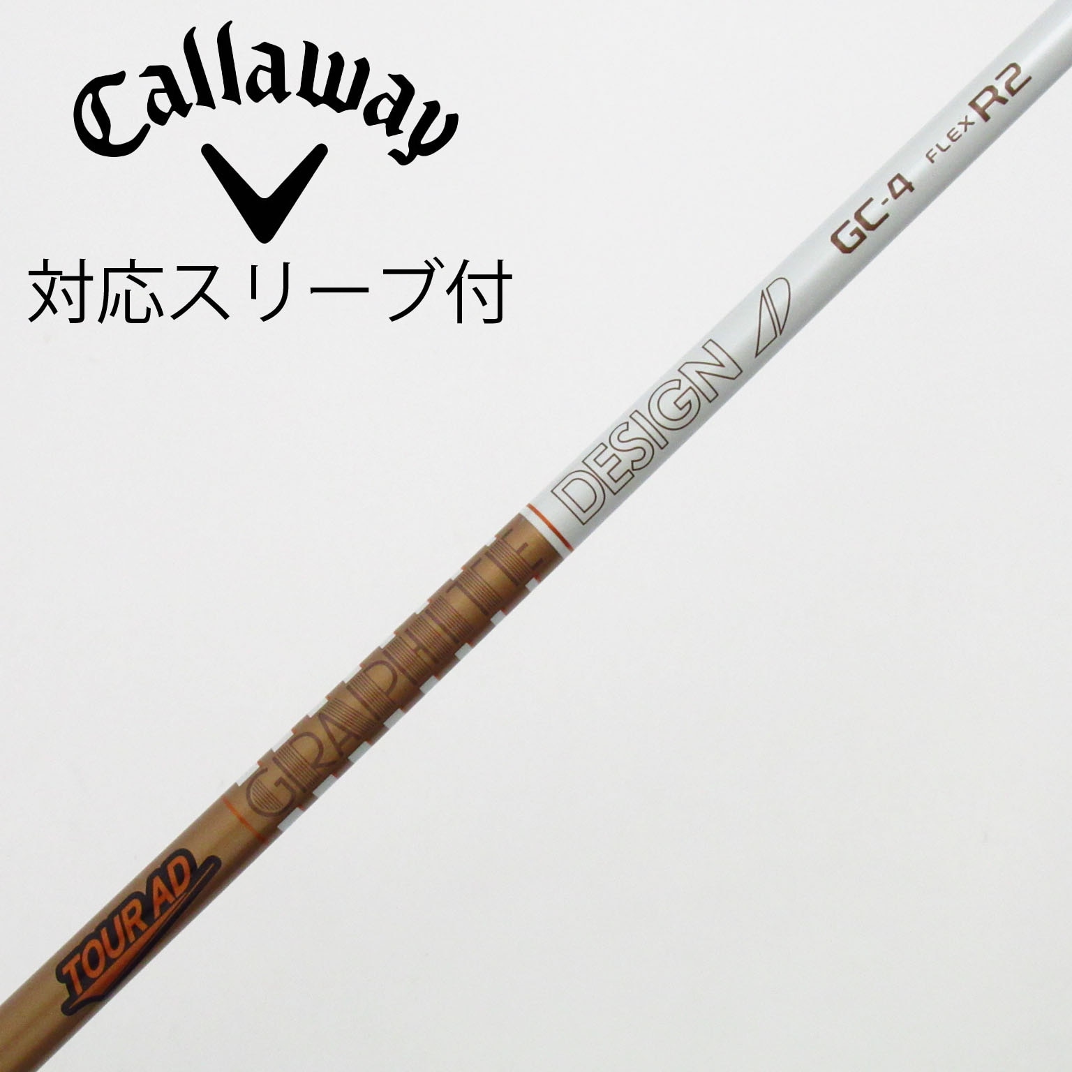 中古】Tour AD GC ドライバー用_スリーブ付 Tour AD GC-4 R2 C