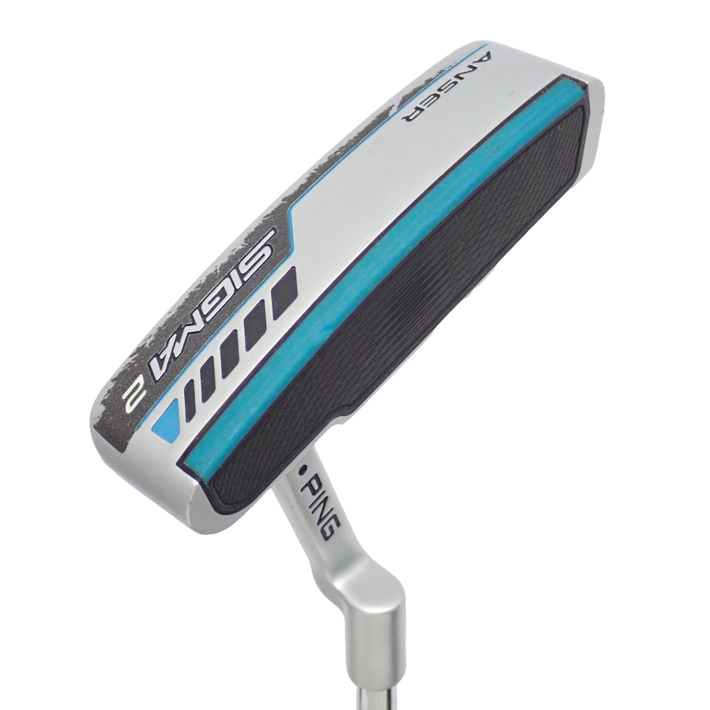 中古】SIGMA2 ANSER プラチナム仕上げ パター スチールシャフト 計測