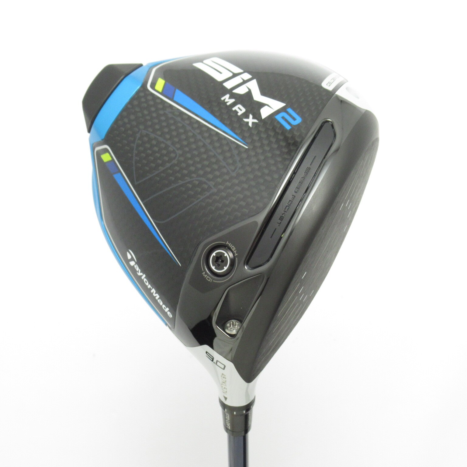 テーラーメイド SIM MAX ドライバー9°シャフト、ヘッドカバー付き
