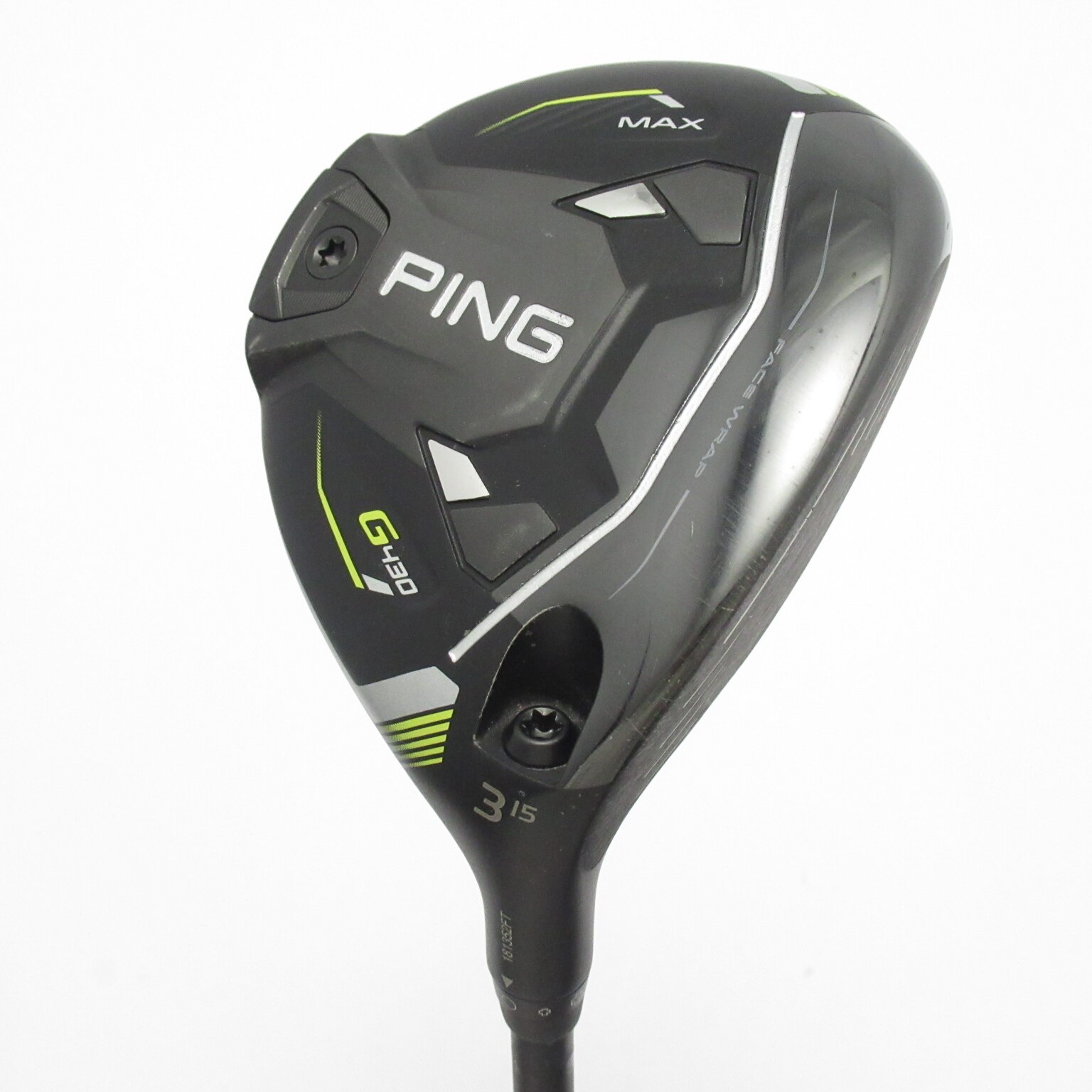 【美品】Ping G430 max FW 3W NXブラック 50-S 中古】G430 MAX フェアウェイウッド Speeder NX BLACK 50 15 SR CD