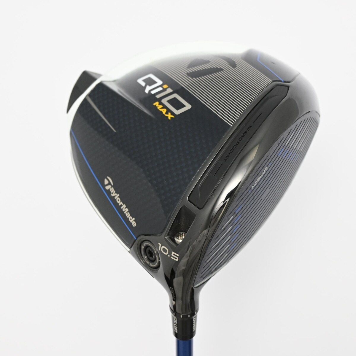 中古】Qi10 MAX LITE ドライバー SPEEDER NX BLUE for TM 10.5 R