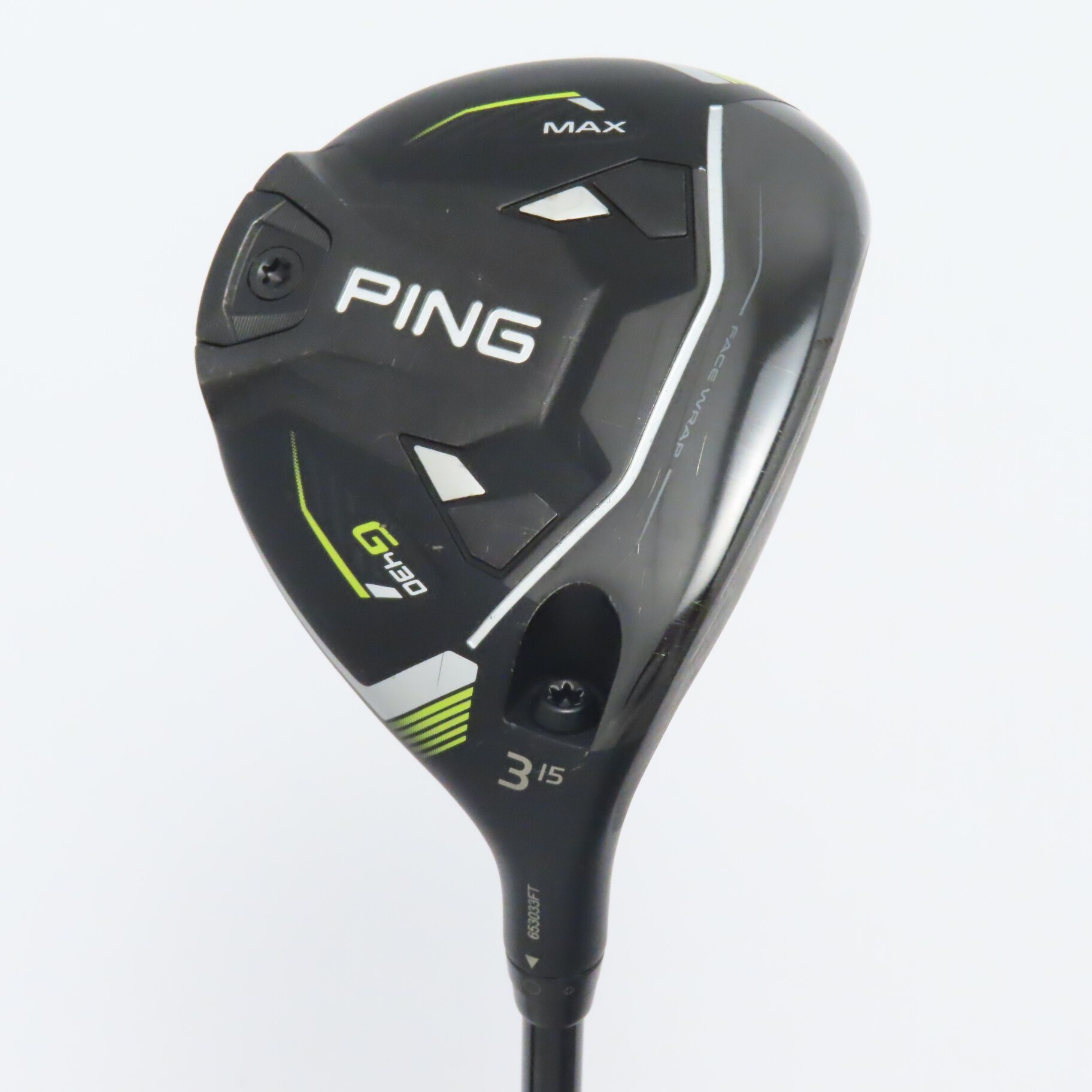 ピン G430 MAX3番ウッド 15° アルタJ CB ブラック Sシャフト PING ピン G430 MAX フェアウェイウッド ALTA J CB BLACK 右用