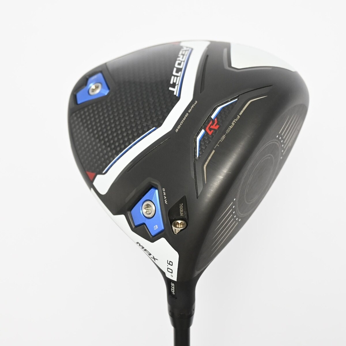 Cobra AEROJET MAX 9.0 右　純正シャフト純正カバー付き 中古】エアロジェット MAX ドライバー オリジナル Tour AD for