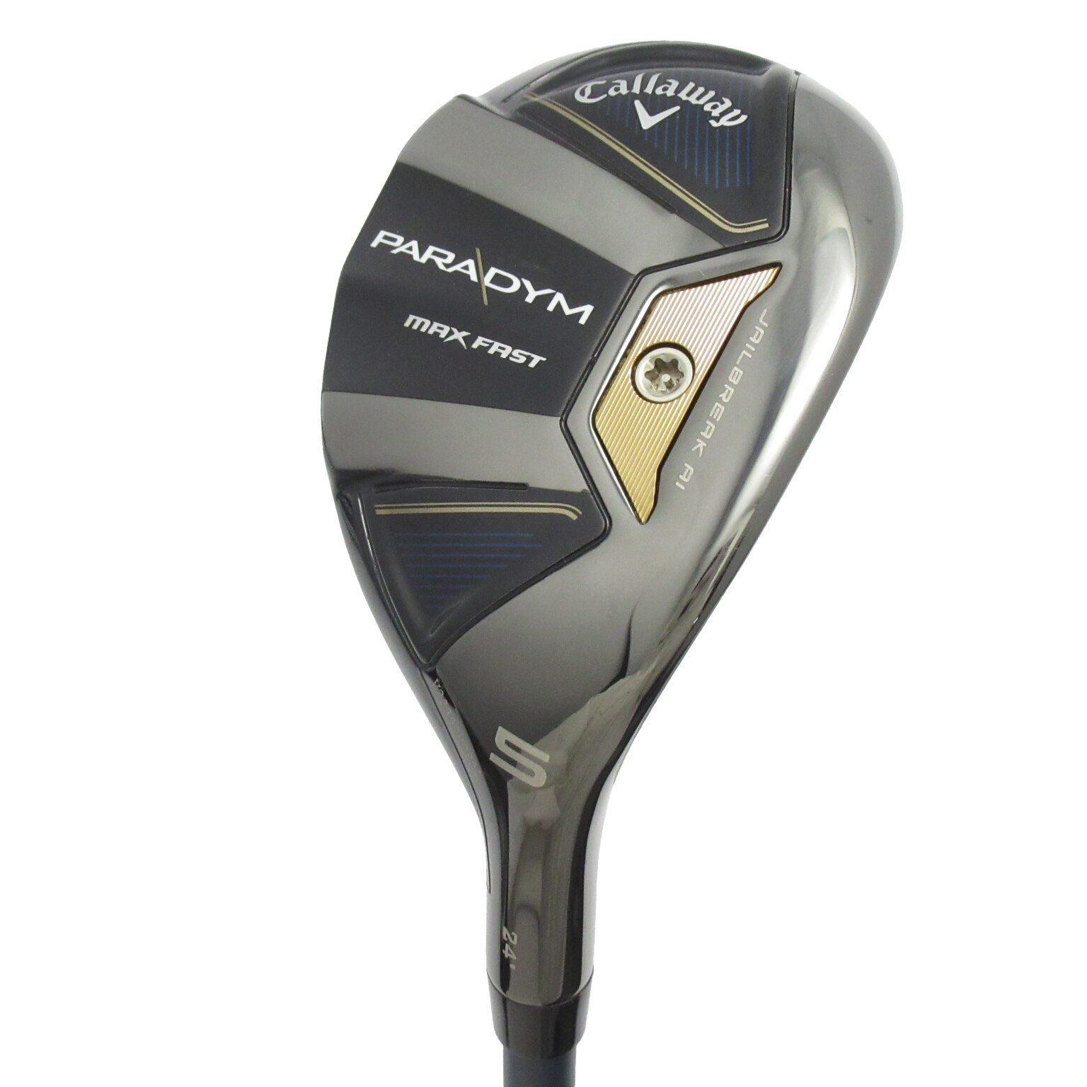 値下美品　キャロウェイ パラダイム MAX FAST 5H 24° フレックスR パラダイム MAX FAST ドライバー SPEEDER NX40 for Callaway