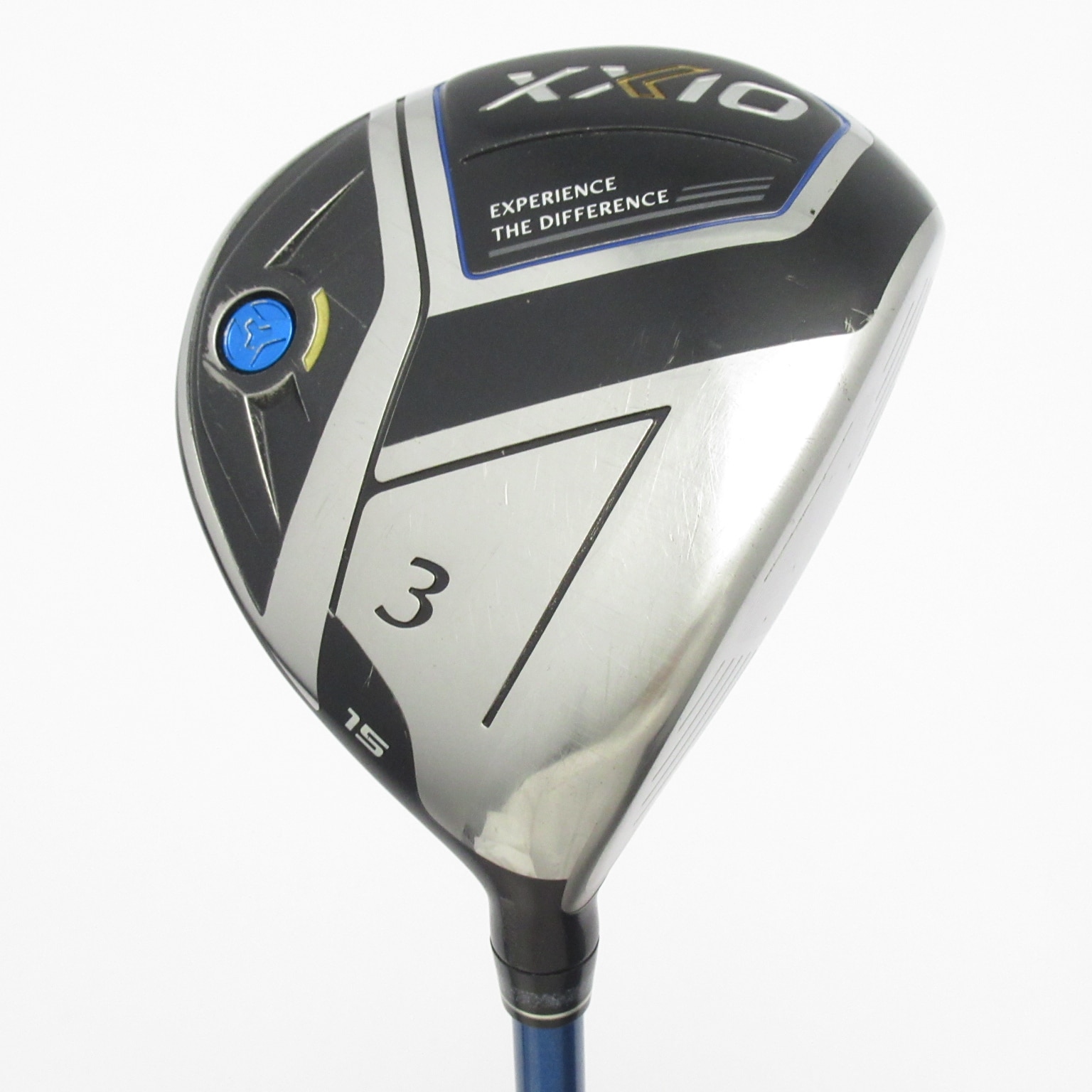 【メンズ右】ゼクシオ MP1100 3W R 15° フェアウェイウッド 中古】ゼクシオ イレブン フェアウェイウッド(ネイビー