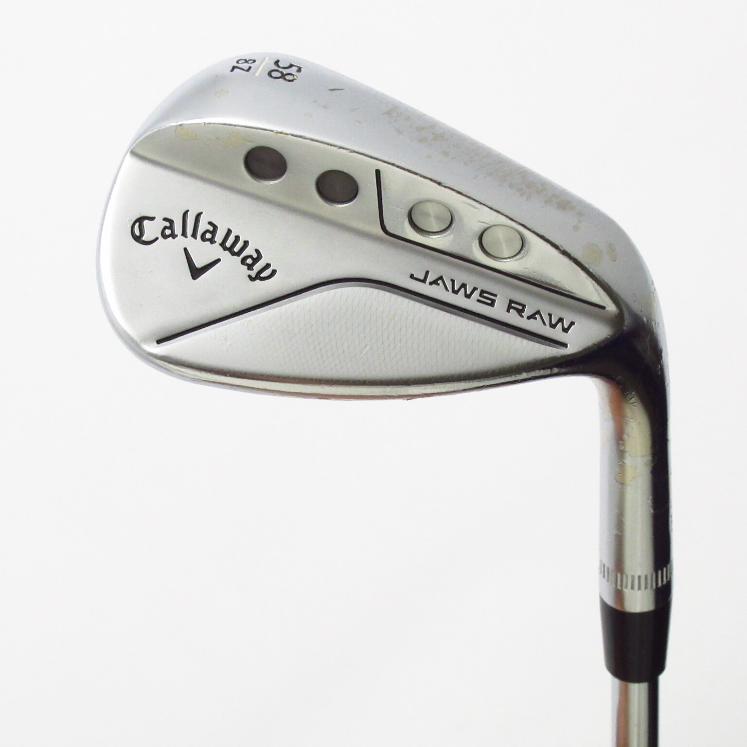 JAWS RAW 58-8Z NS950neo(S) キャロウェイ ウェッジ 中古】JAWS RAW Zグラインド クロムメッキ仕上げ ウェッジ N.S.