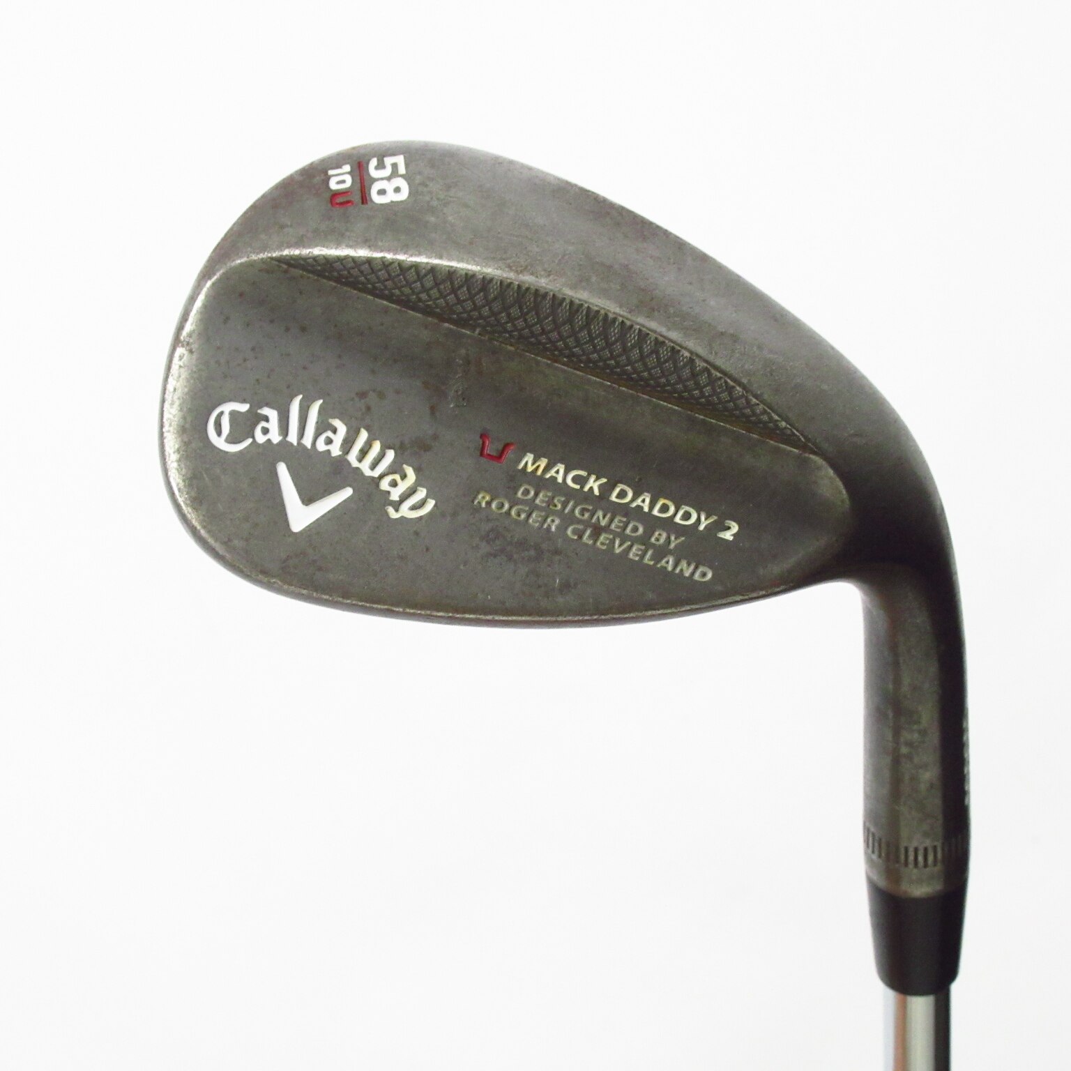 中古】MACK DADDY2 TOURGRIND クローム ウェッジ スチールシャフト 58