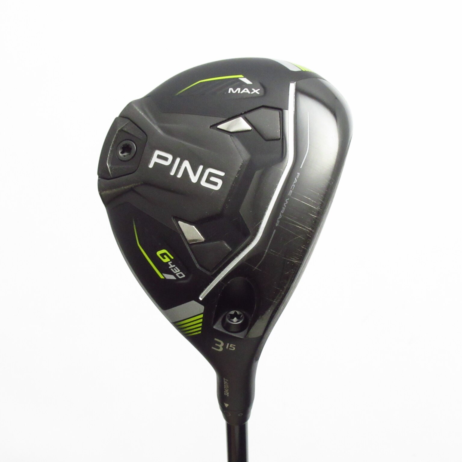 ピン G430 MAX3番ウッド 15° アルタJ CB ブラック Sシャフト ゴルフクラブ フェアウェイウッド G430 MAX シャフト ALTA J CB
