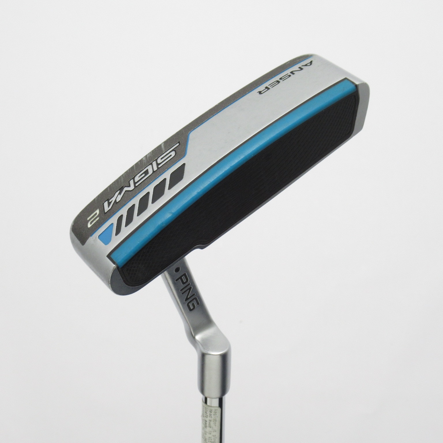 中古】SIGMA2 ANSER プラチナム仕上げ パター スチールシャフト 計測