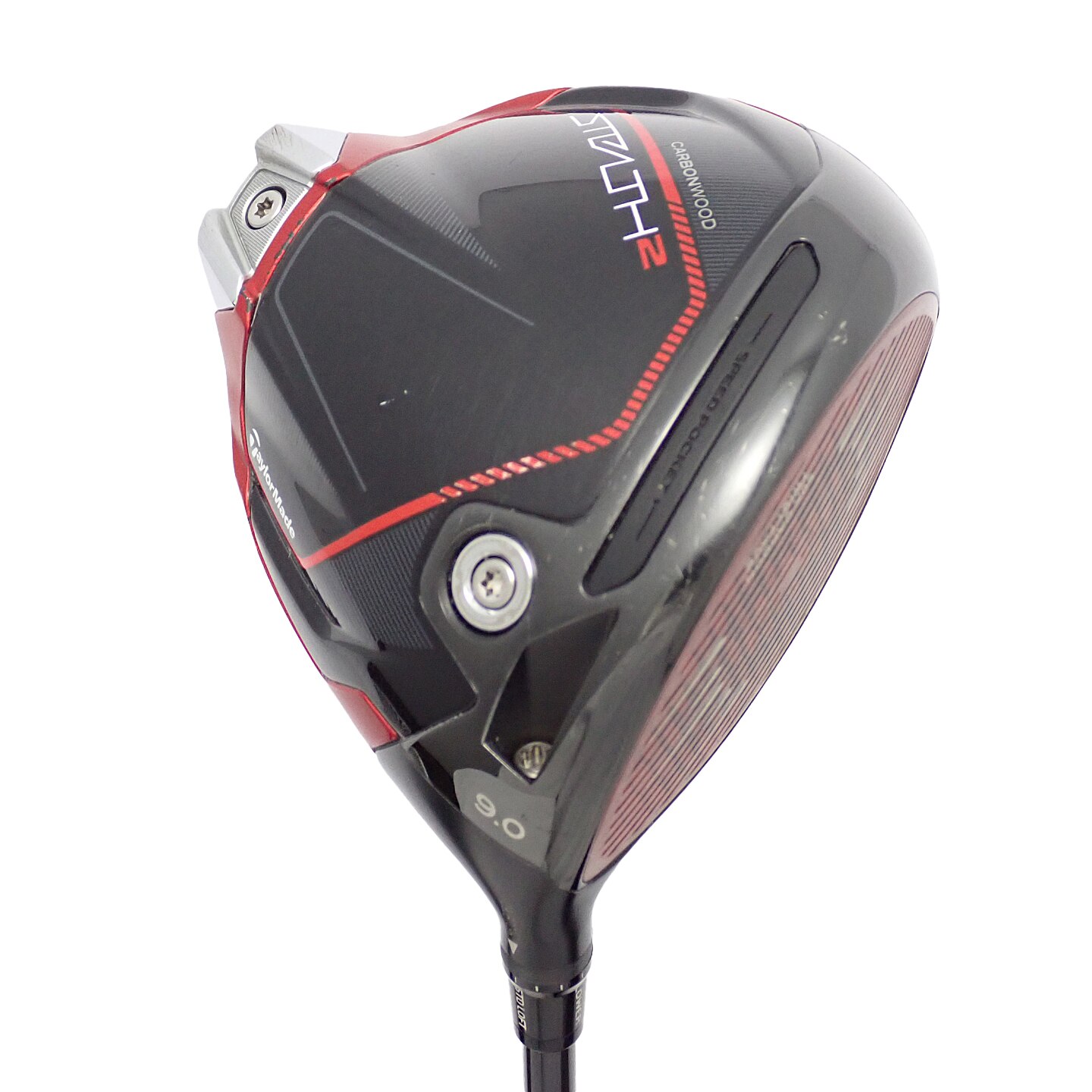 TaylorMade Stealth ドライバー 9.0度 ブラック/レッド Stealth HD